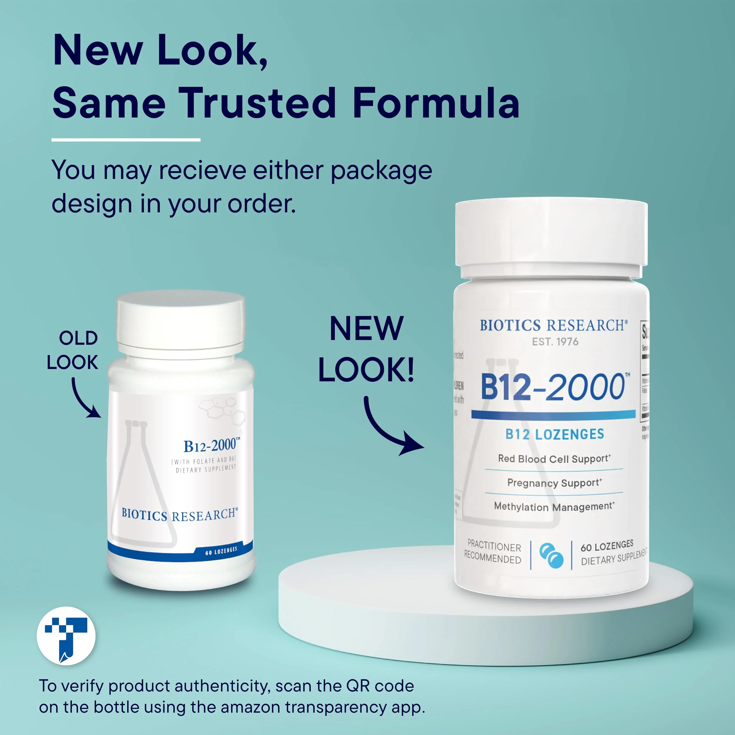 Biotics Research B12-2000™ Vitamin B12 2000 mcg, B6, Folate–B12 Sublingual Lozenges, Methylation Support Supplement, High Potency, Highly Absorbable, Natural, Berry Flavor, Dissolves Easily–60 Count - Image 3
