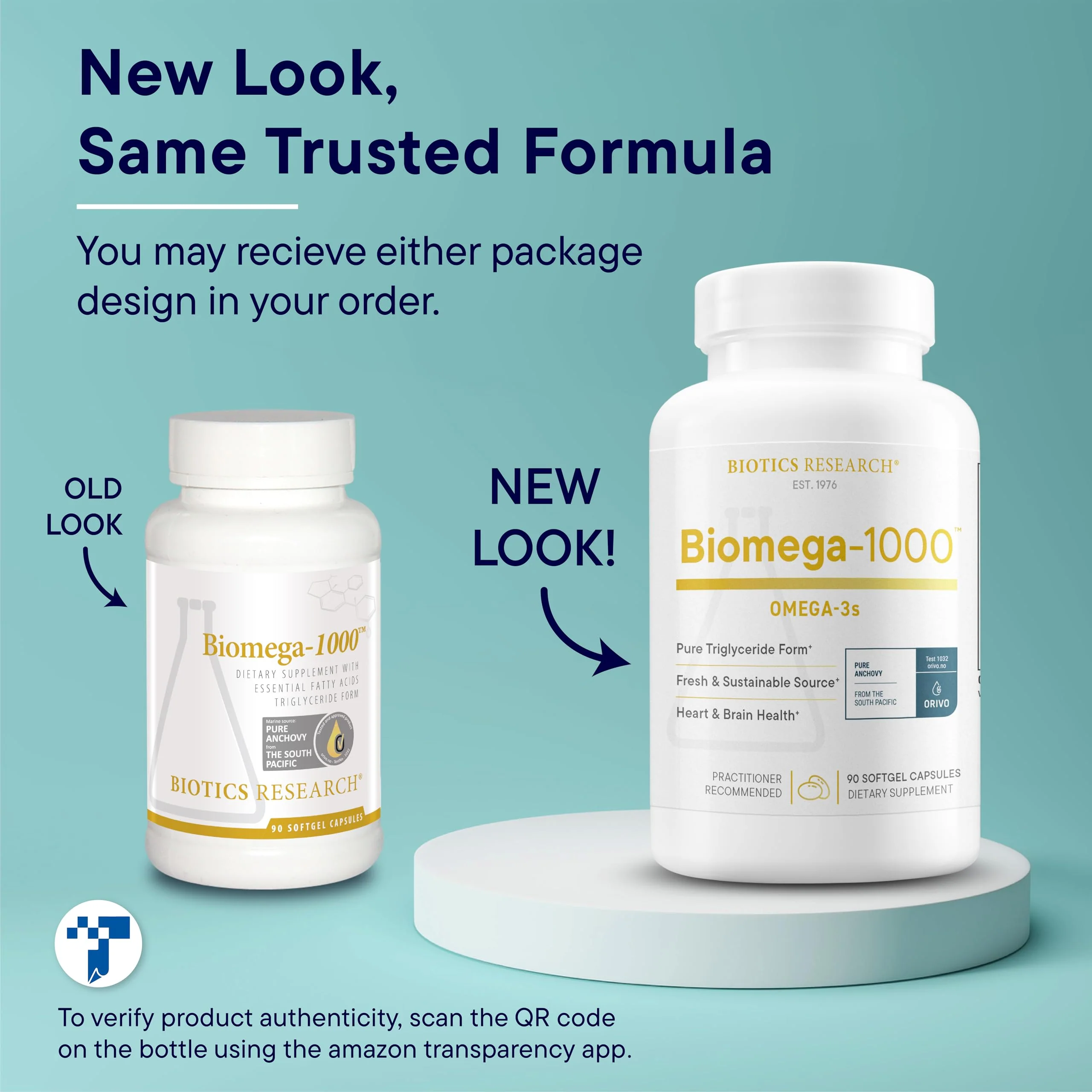 Biotics Research Biomega-1000™ Omega 3 Fish Oil With EPA 529mg / DHA 353mg– Omega-3 Fatty Acids 1000 mg- Highly Concentrated Fish Oil 90 Days Servings–Supports Immune, Brain & Heart Health–90 Softgels - Image 9