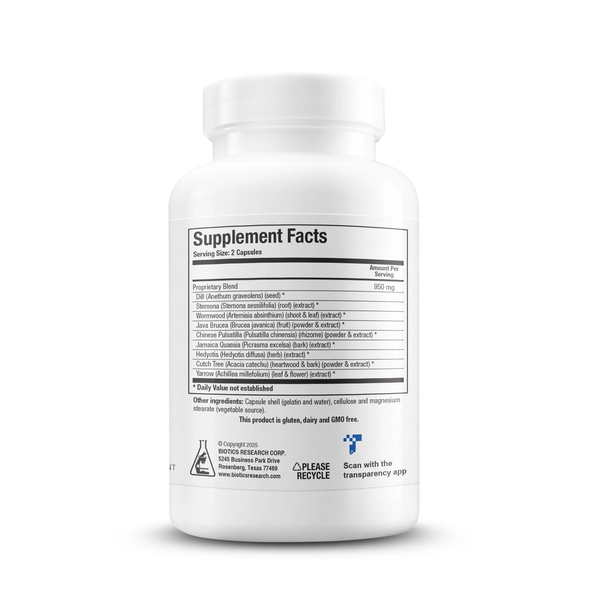 Biotics Research Dysbiocide Synergistic Botanical Blend Supports Normal Gut Health for Women & Men - Digestive Health Supplement - Supports Balanced Gut microbiome - 120 Capsules - Image 4