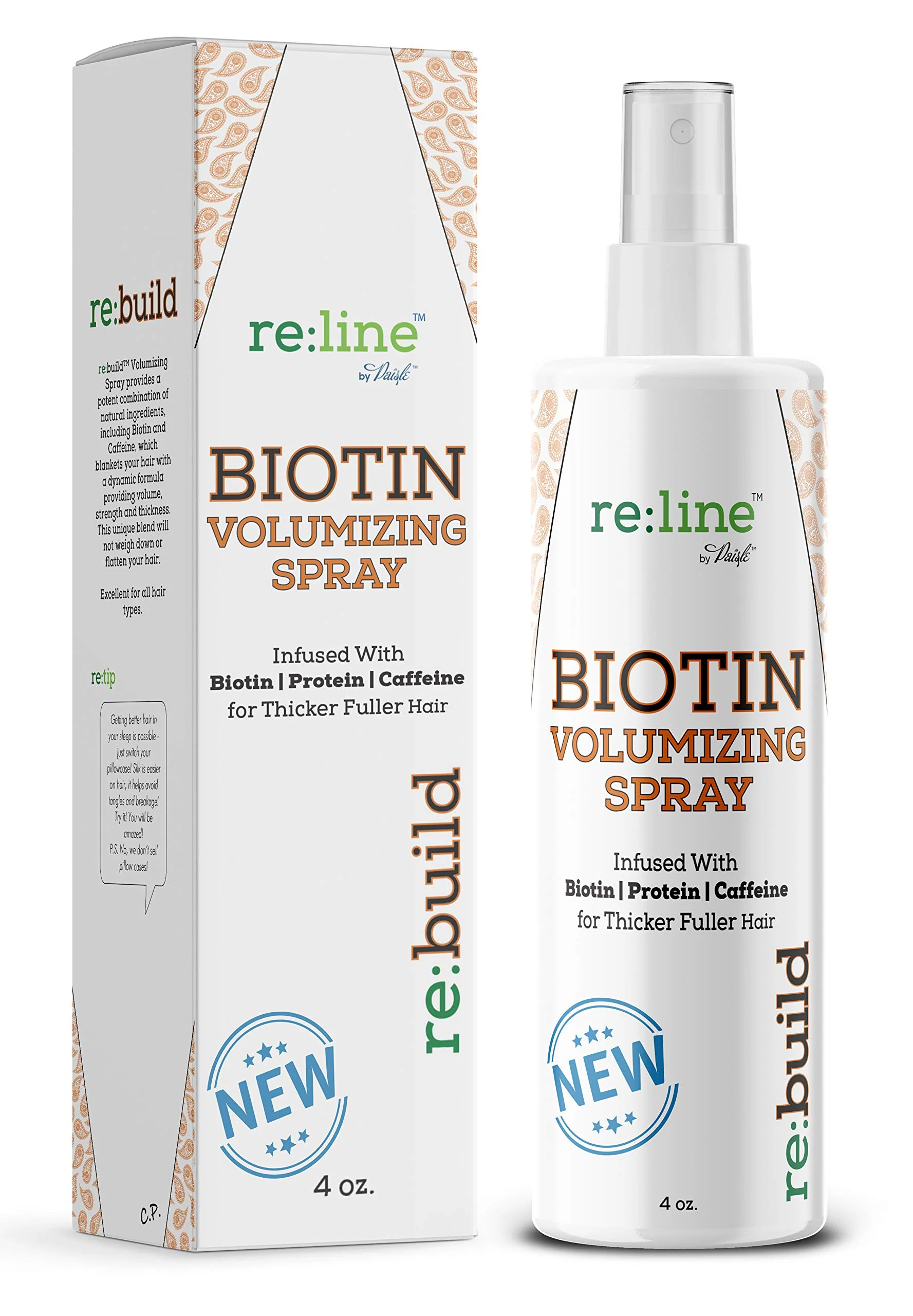 Biotin Volumizing Spray - Natural Hair Thickening and Growth Product for Fine Hair Texture - Volumizer for Men and Women - Image 2