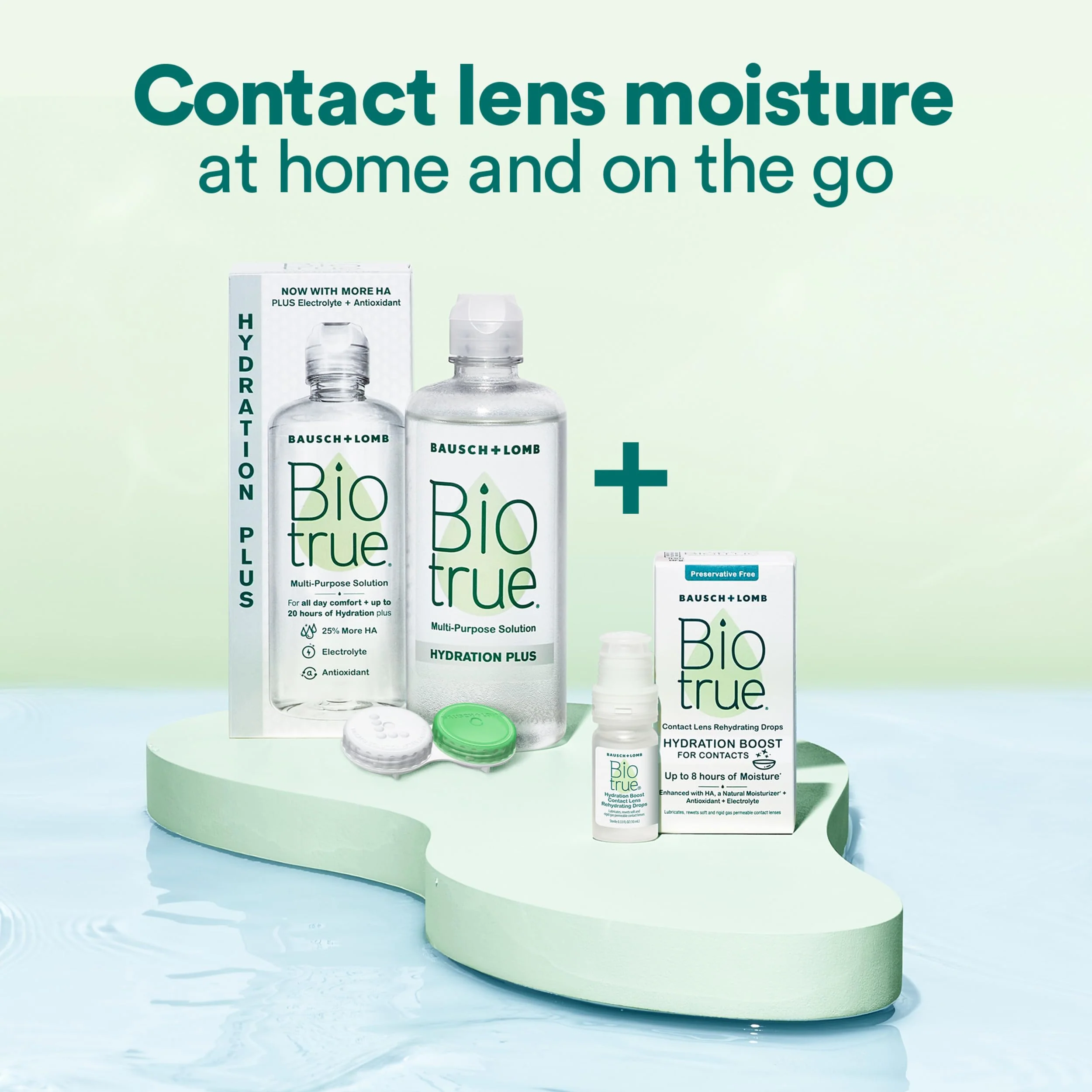 Biotrue Contact Lens Solution, Multi-Purpose Solution for Soft Contact Lenses, Lens Case Included, 2 FL OZ Travel Size - Image 8