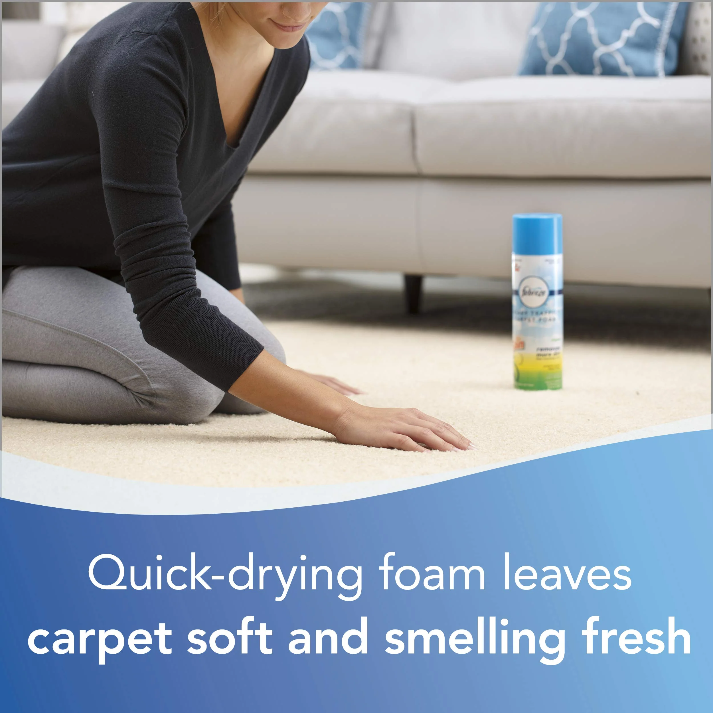 BISSELL Heavy Traffic Carpet Foam, Gain, 22oz (Pack of 4), 14399 - Image 2