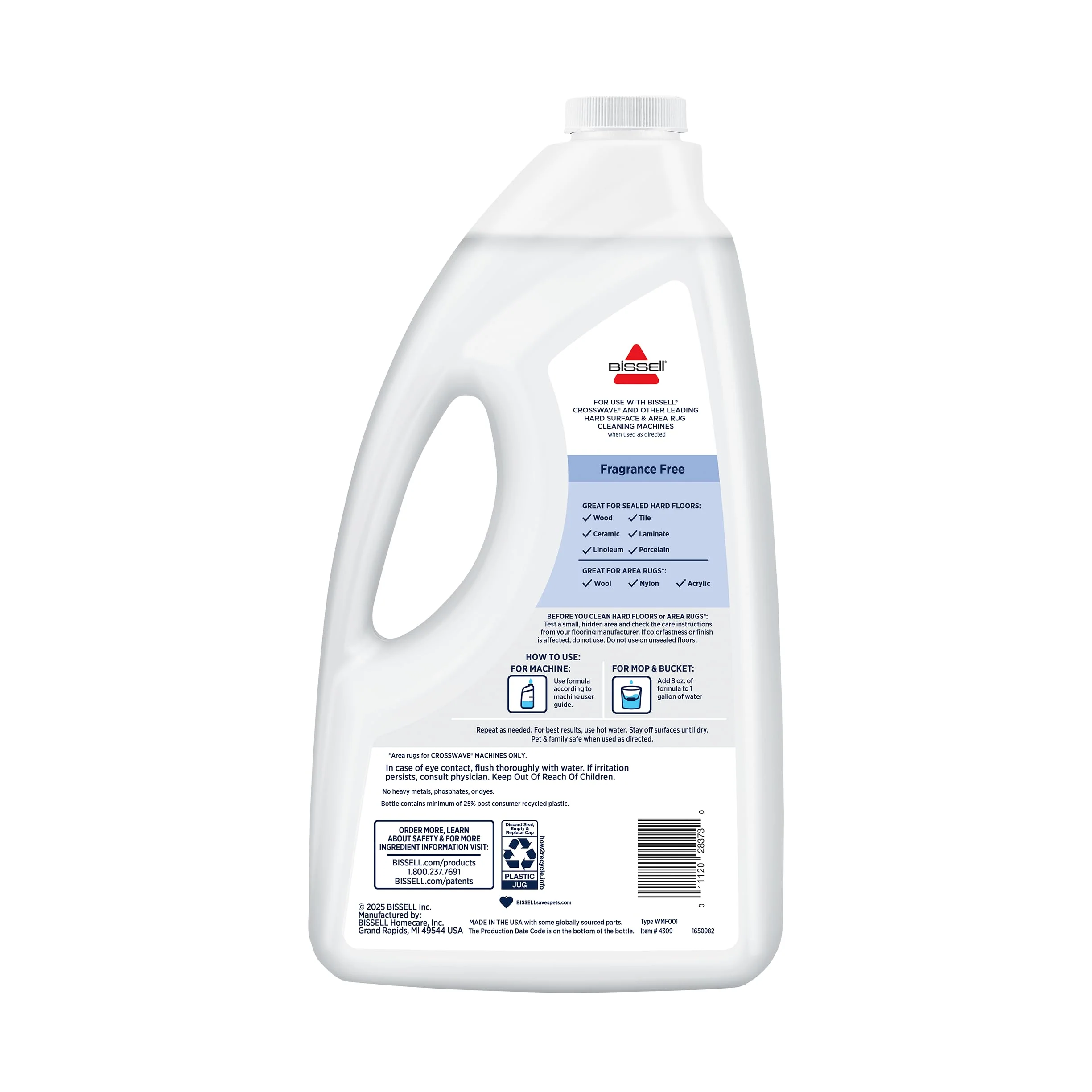 Bissell Multi-Surface Free & Clear Formula, 64 fl oz, 4309 - Image 2