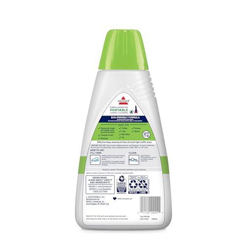 Bissell Simply Spot & Stain Portable Carpet Cleaner Formula,32 oz,3368,(Pack of 2) - Image 7