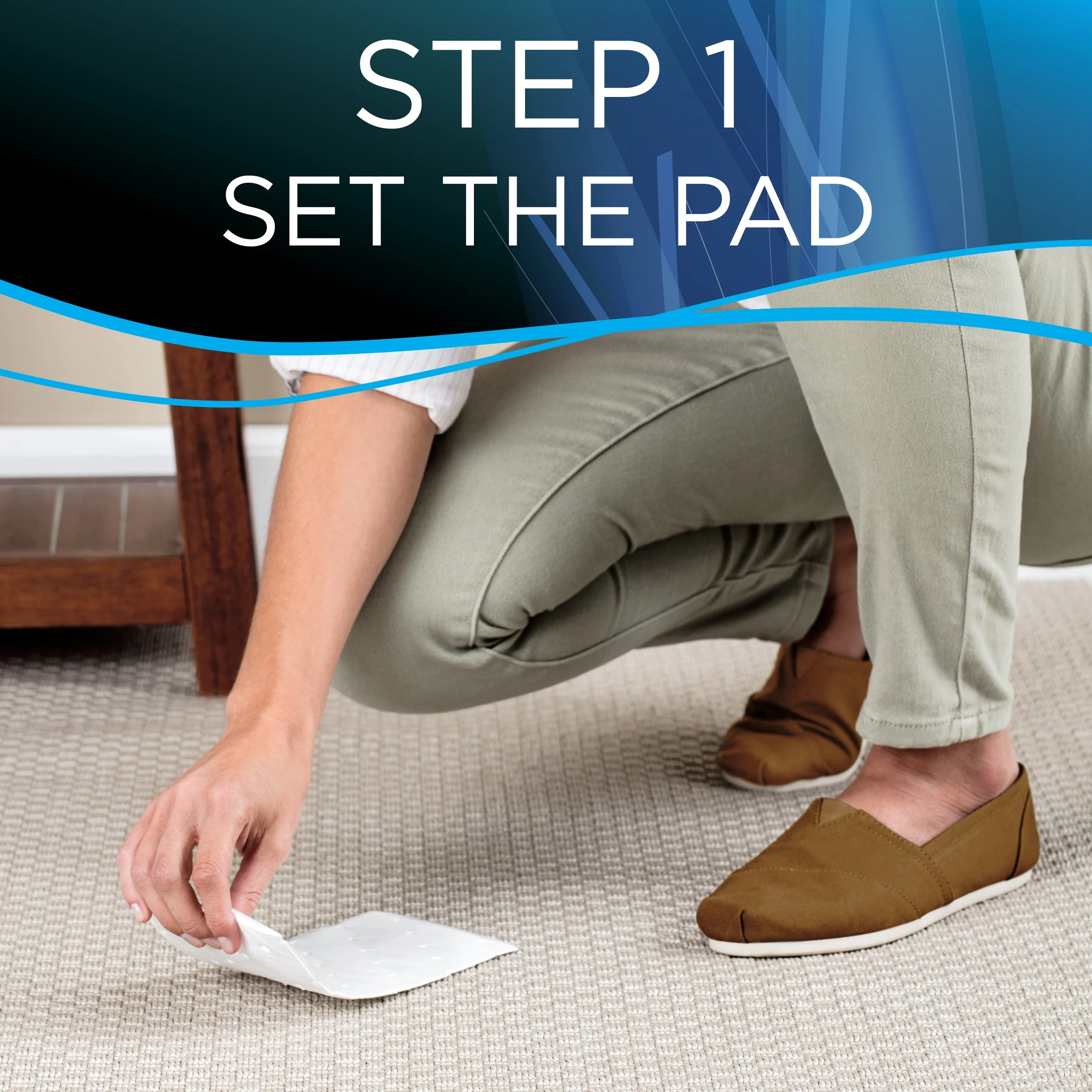Bissell Stomp 'N Go Pet Lifting Pads + Oxy for Stain Removal on Carpet & Area Rug Cleaning, 20 Pack - Image 7