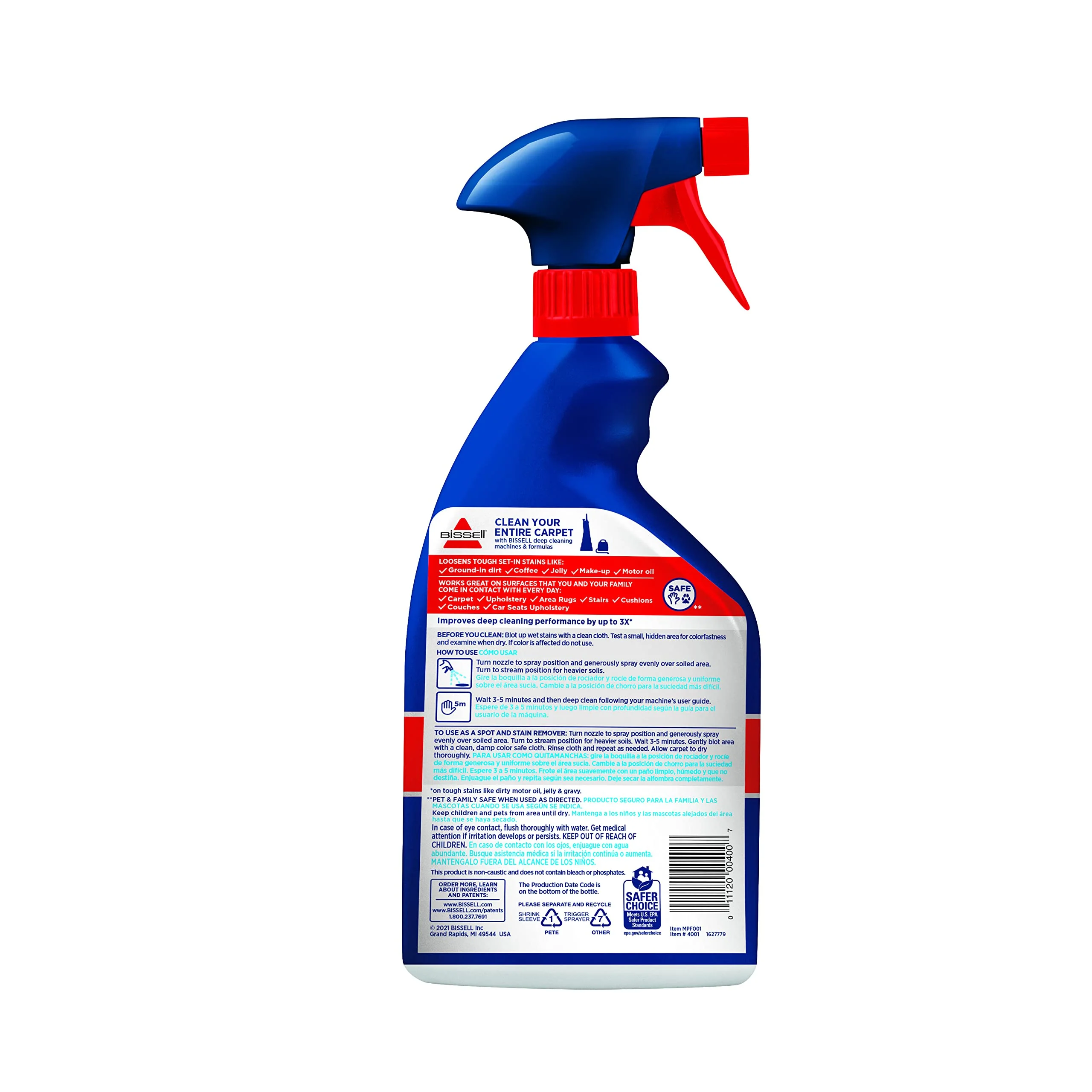 BISSELL Tough Oxy Stain Pretreat Formula, 22 Fl Oz, Pack of 2 - Image 5