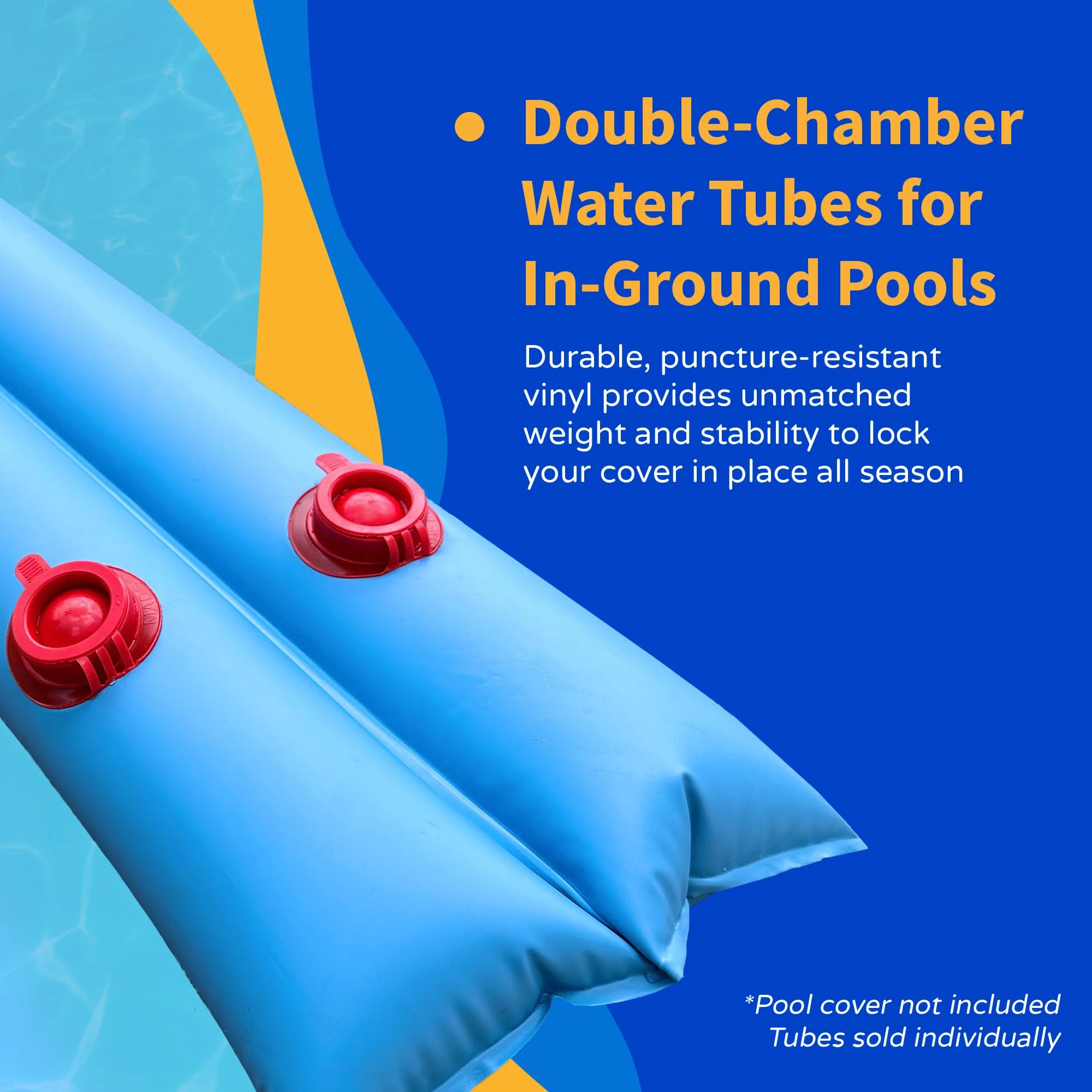 Blue Wave 8-ft Double Water Tube for Winter Pool Cover - 5 Pack - Image 3