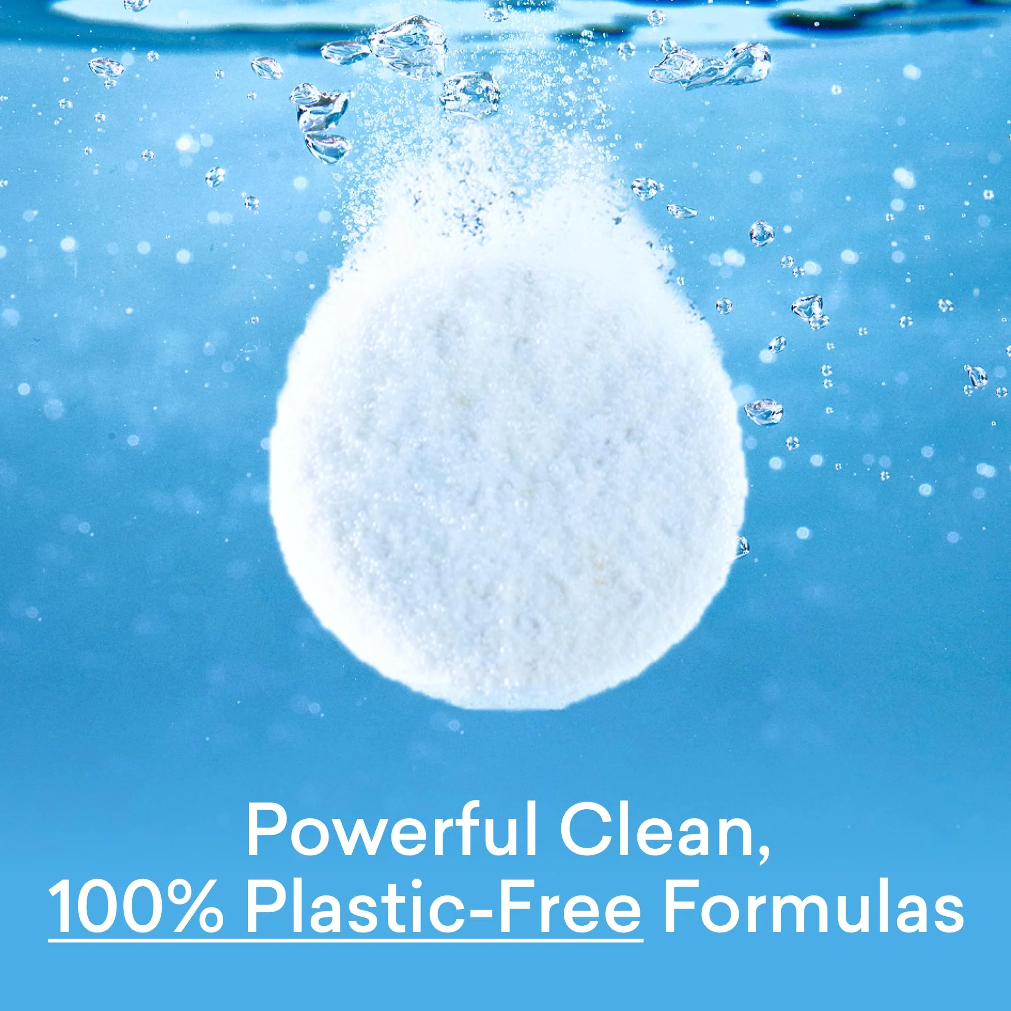 BLUELAND Laundry Essentials Kit, Spring Bloom - Plastic-Free Laundry Detergent Tablets, Oxi Booster, and Reuseable Natural Wool Dryer Balls - Image 3