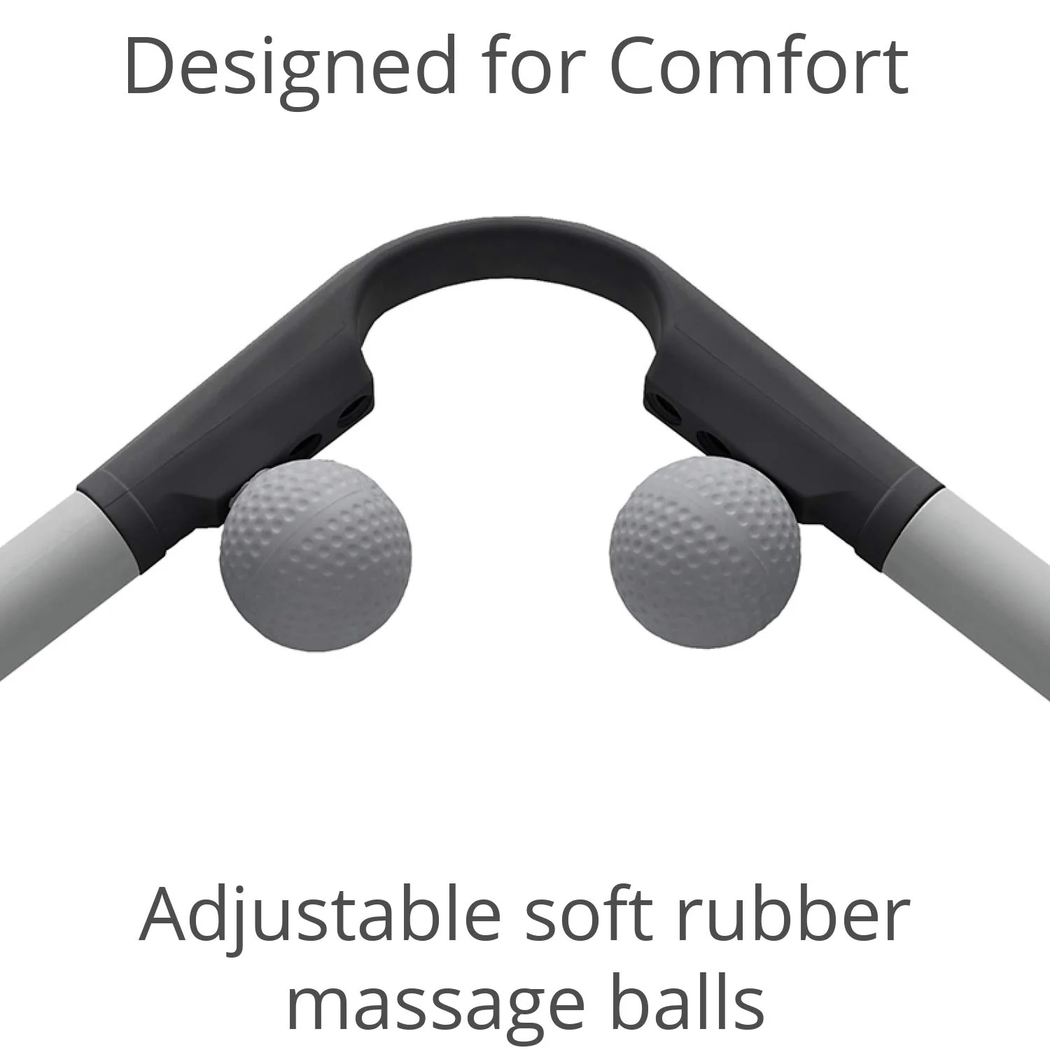 Body Back AccuMassage - Dual Pressure Point Massage Tool & Massage Hammer - 2 in 1 Design - Shiatsu Neck Massager Tool, Golf Ball Percussion Massager for Deep Tissue - Image 7