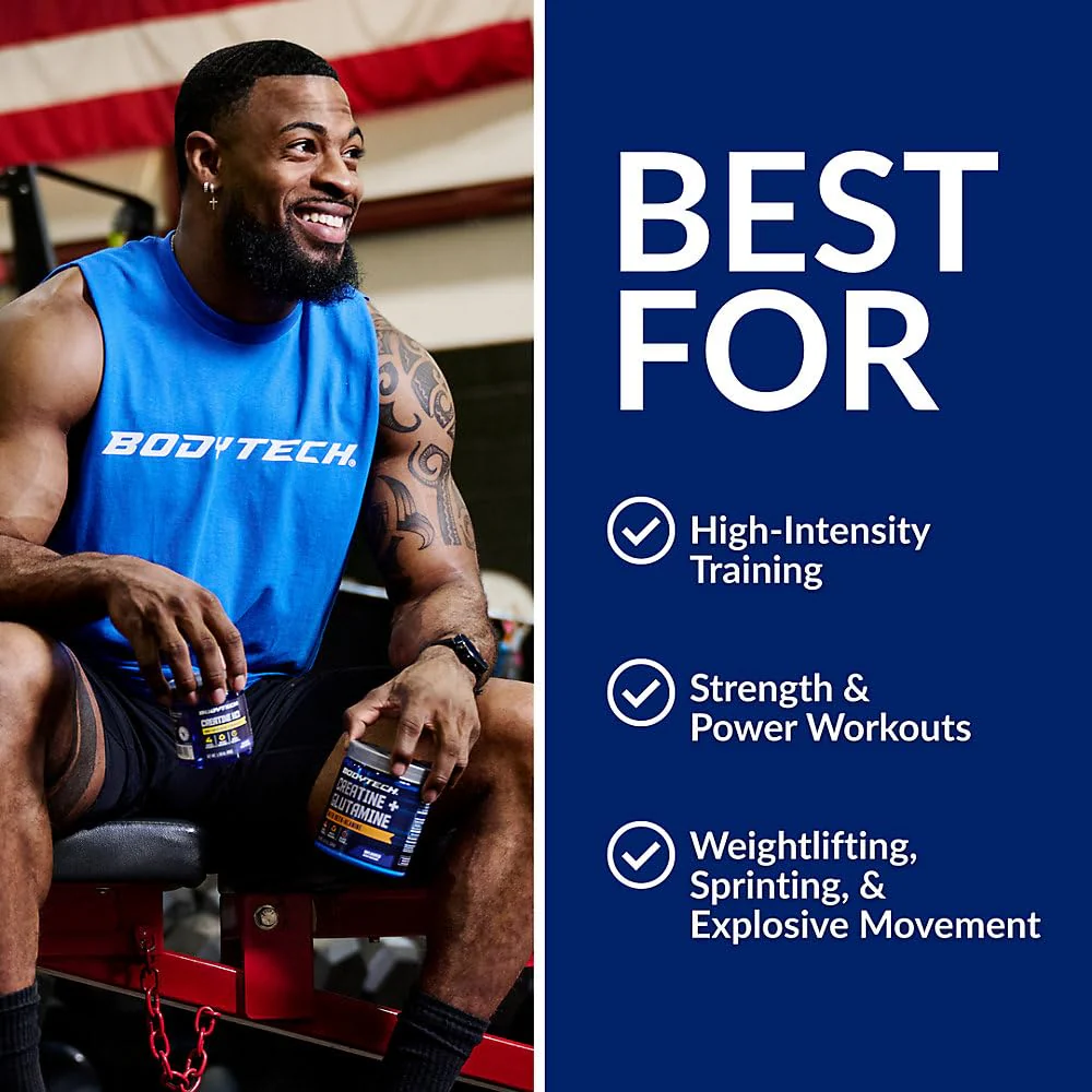 BodyTech 100% Pure Creatine Monohydrate Powder - Micronized for Maximum Absorption - Supports Muscle Strength & Power Output - Arctic Blast (13 oz, 55 Servings) - Image 7