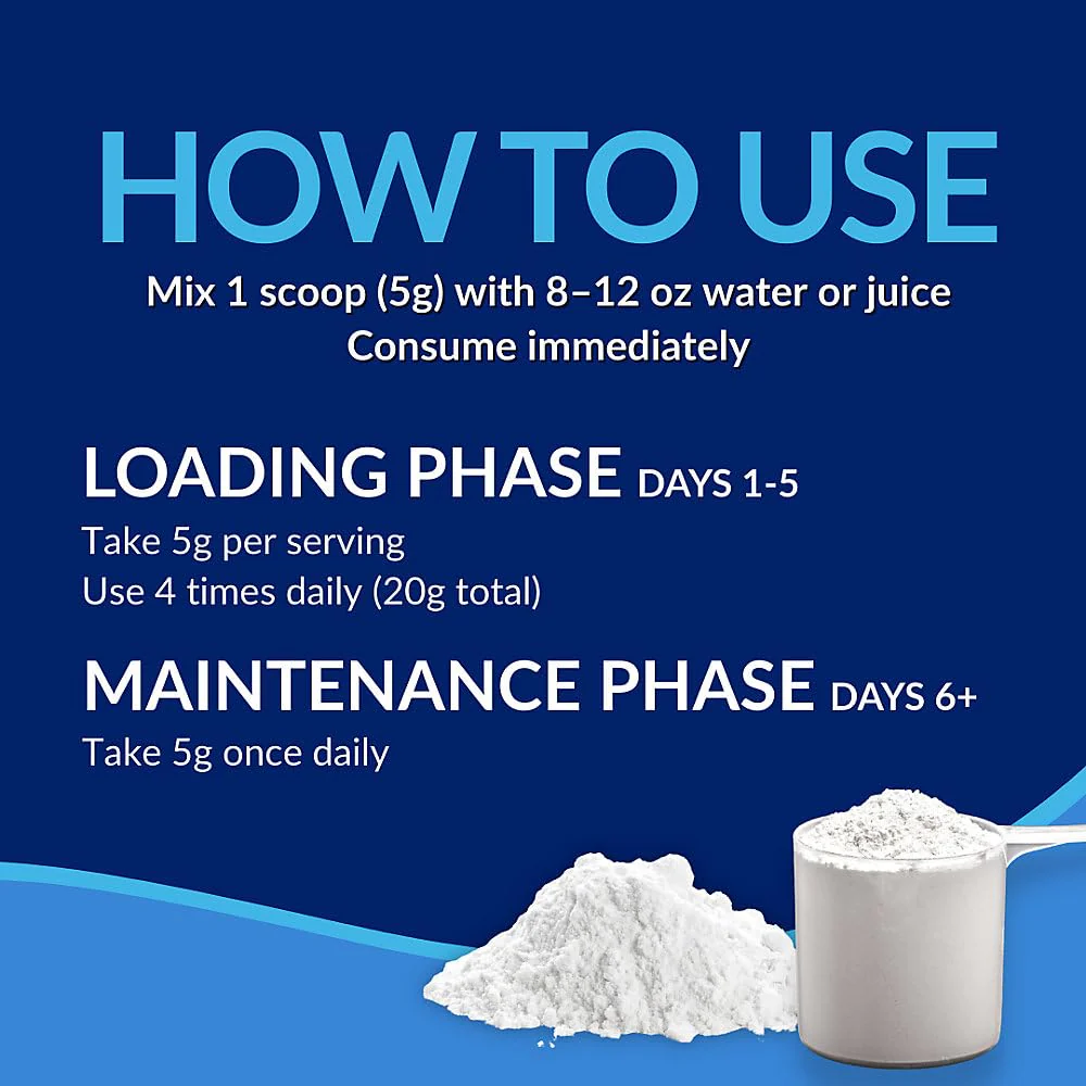BodyTech Creatine Monohydrate Powder, Unflavored Micronized Creatine Formula for Men and Women, 5g per Serving, Pre Workout & Post Workout Supplement, Gluten Free, Sugar Free, 31.9 Oz, 181 Servings - Image 5