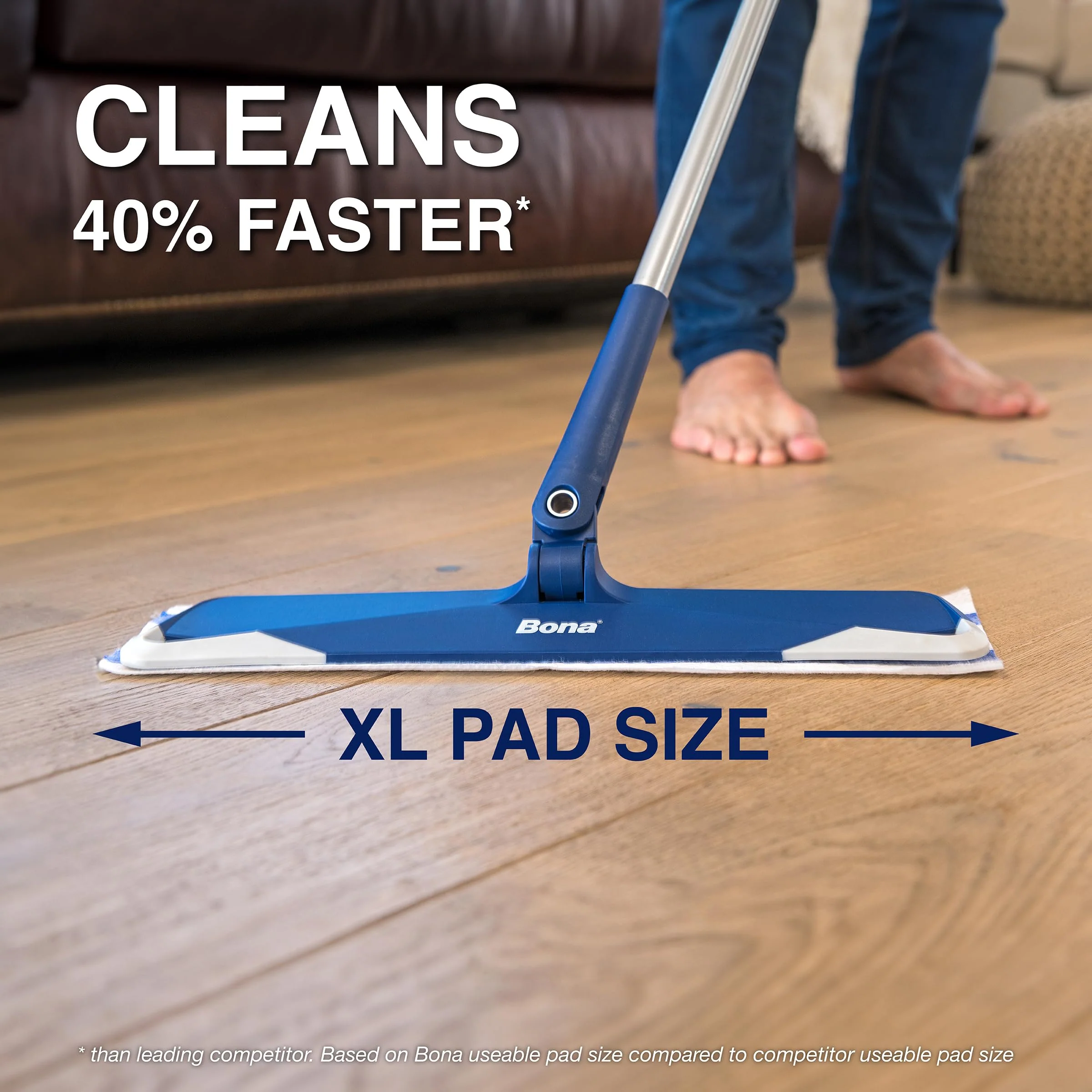 Bona® Disposable Wet Cleaning Pads for Hardwood Floors, Lavender Scent (Pack of 2) - Image 4