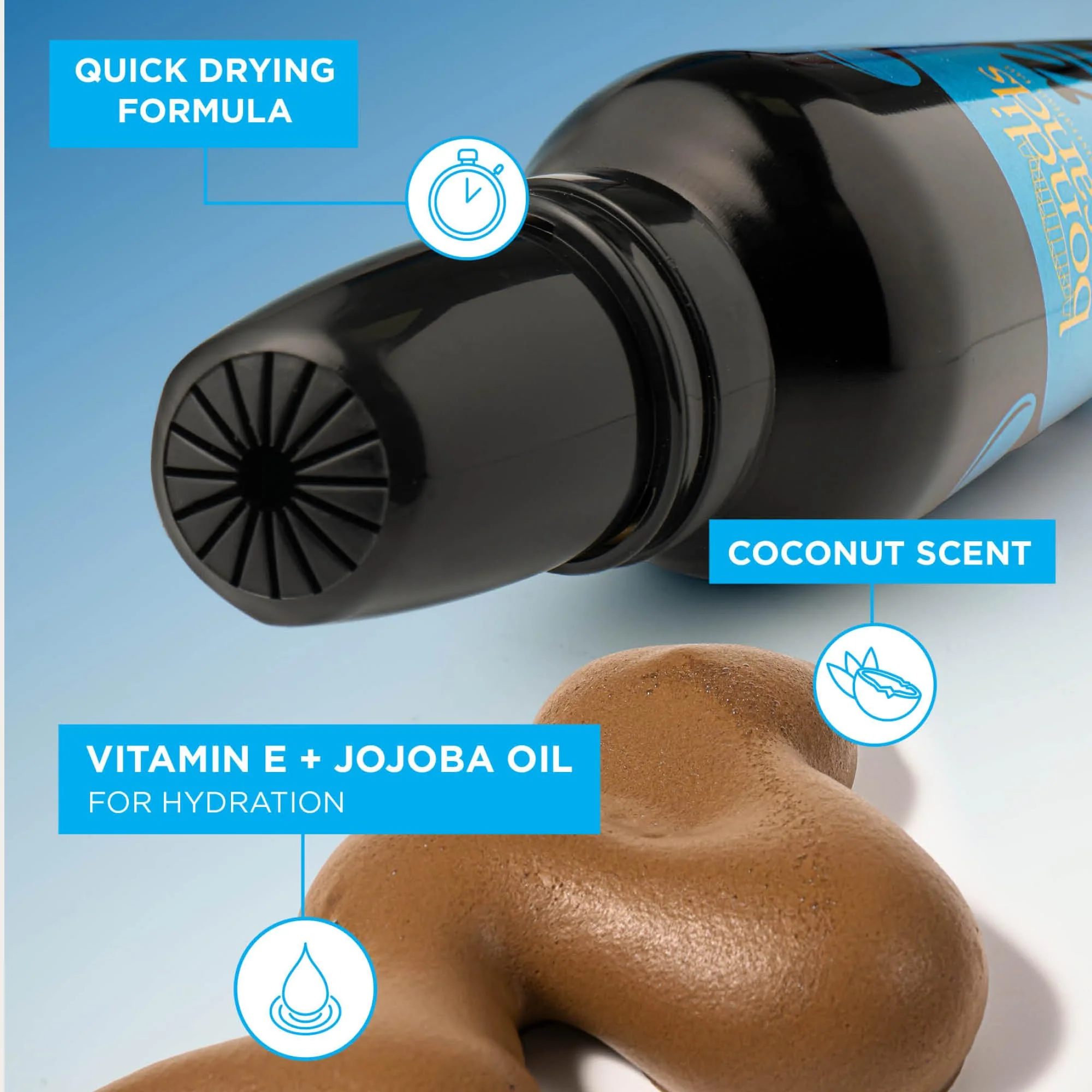 Bondi Sands Aero 1-Hour Express Self Tanning Foam | Lightweight, Coconut Tanning Foam Quickly Provides a Healthy, Flawless, Bronzed Glow | 7.61 fl oz/225 mL - Image 6