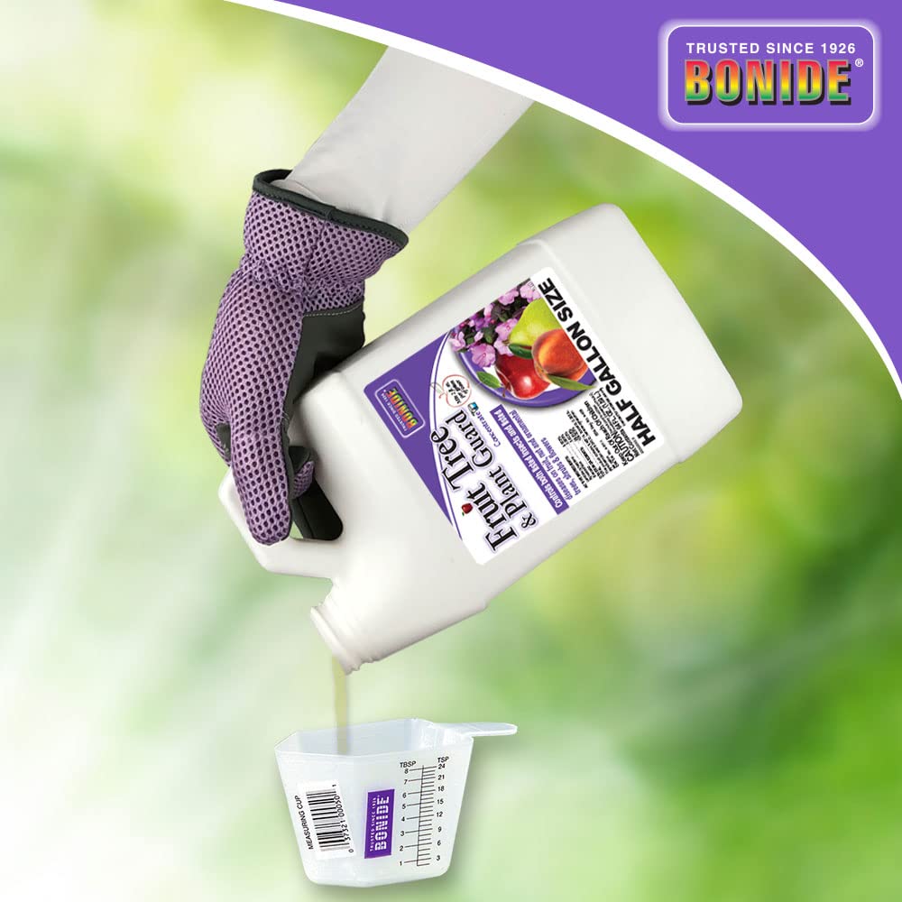 Bonide Fruit Tree & Plant Guard, 64 oz Concentrate, Multi-Purpose Fungicide, Insecticide and Miticide for Home Gardening - Image 3