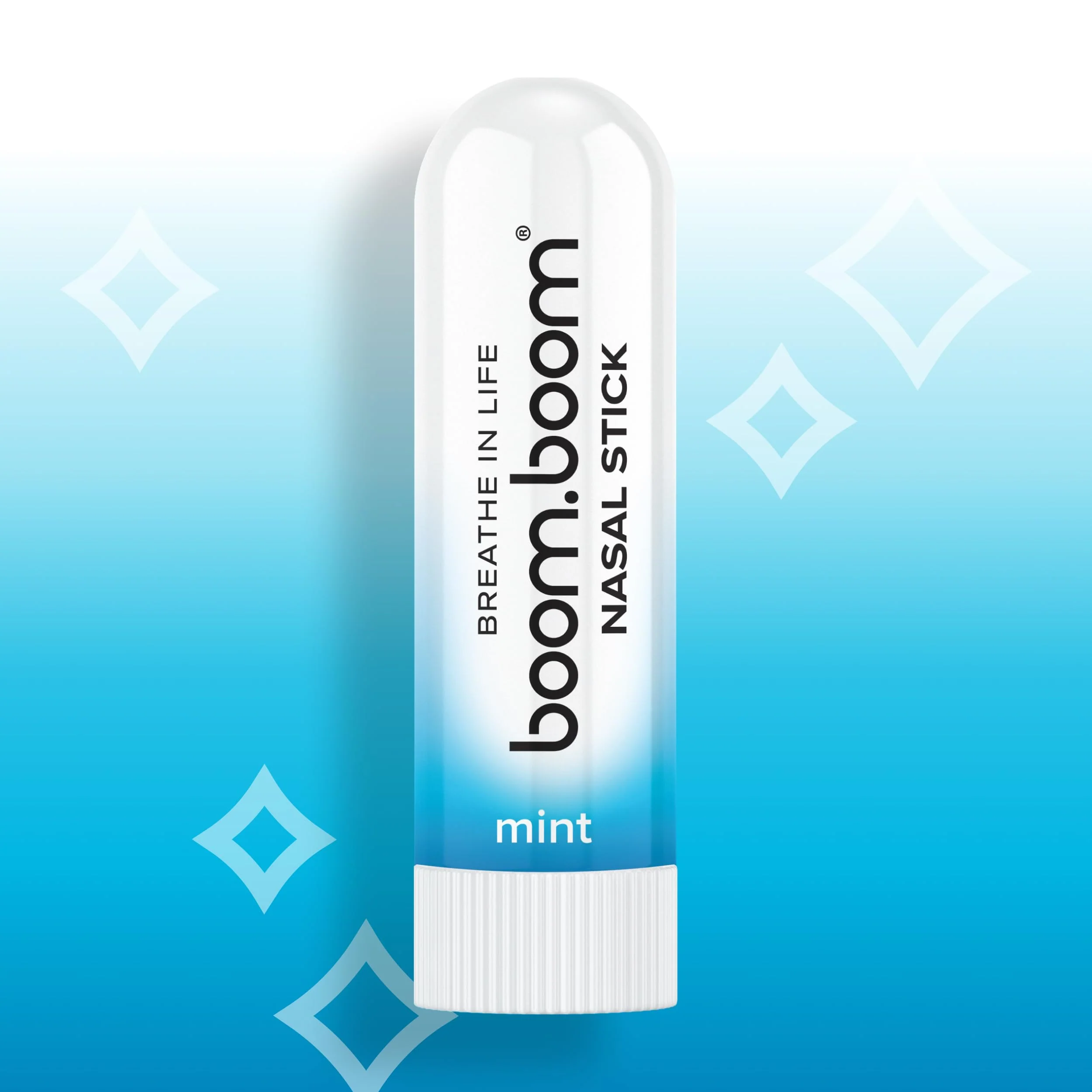 BoomBoom Nasal Stick | Vapor Flow Technology | Cool Refreshing Sensation | Natural Mood Boost | Simple Ingredients | Essential Oils + Menthol Inhaler (Mint) - Image 3