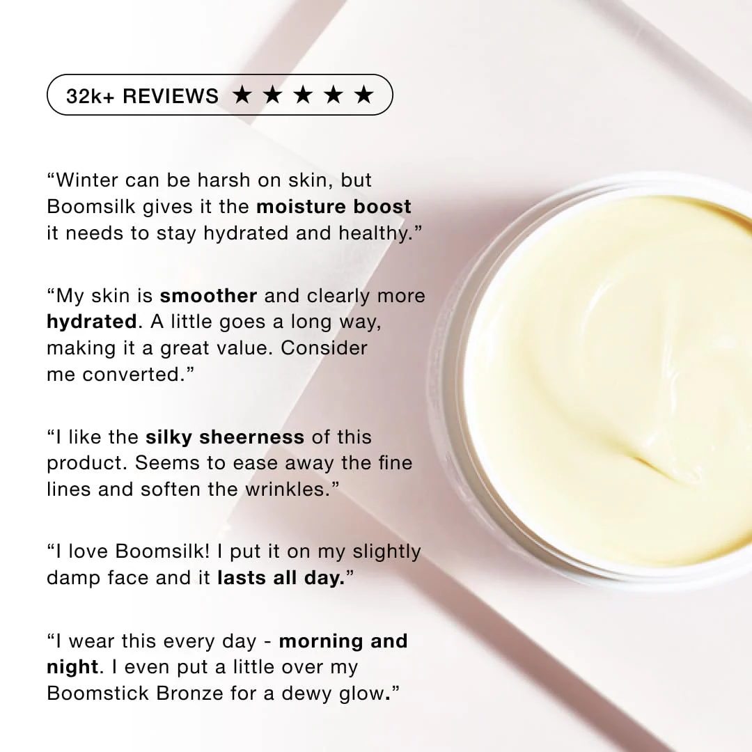 Boomsilk ® Face Moisturizer Cream, Rejuvenating Face Lotion & Facial Moisturizer for Mature Skin with Olive Oil, Beeswax & Honey, Hydrating Body Lotion for Women, 2 oz Boom Beauty by Cindy Joseph - Image 2