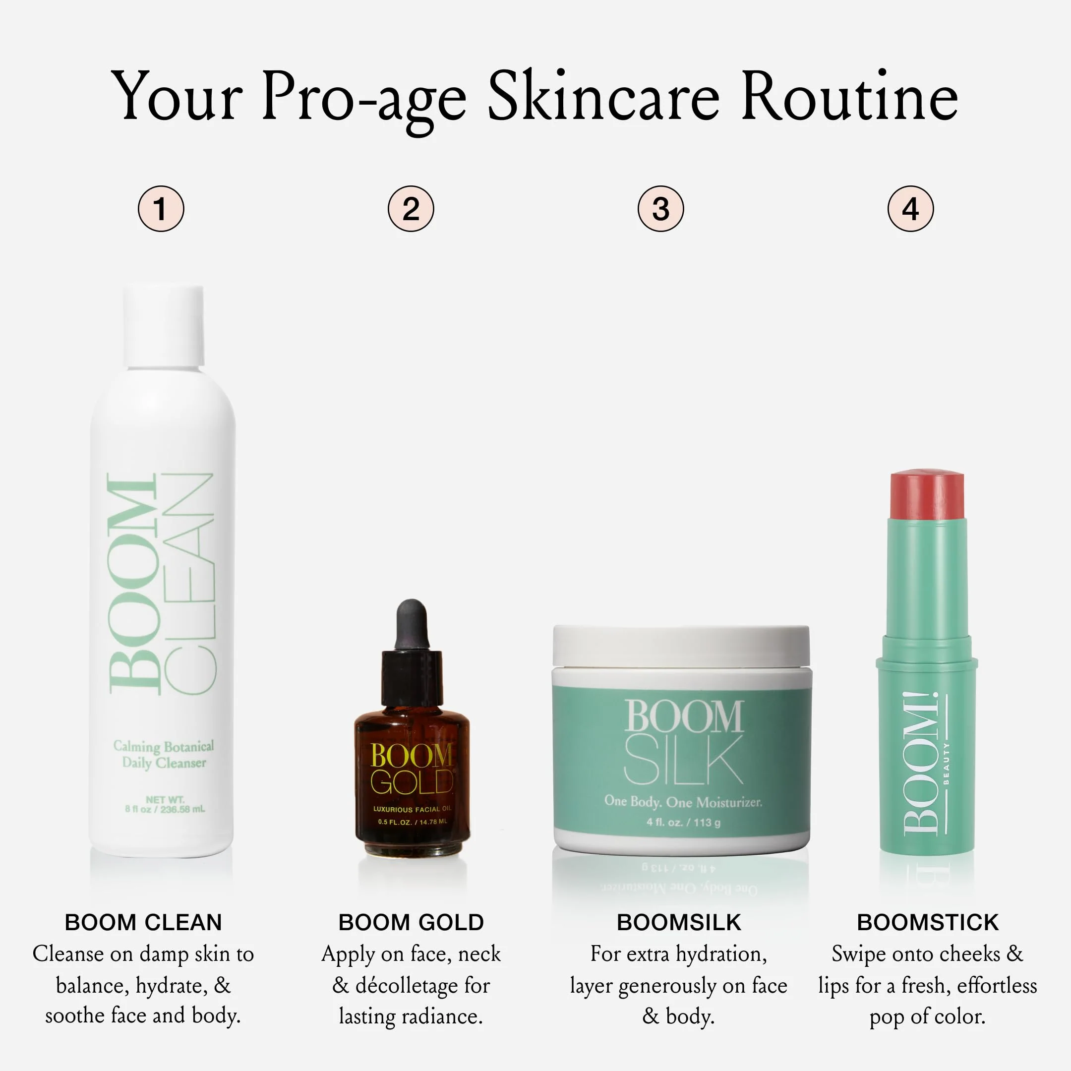 Boomsilk ® Face Moisturizer Cream, Rejuvenating Face Lotion & Facial Moisturizer for Mature Skin with Olive Oil, Beeswax & Honey, Hydrating Body Lotion for Women, 2 oz Boom Beauty by Cindy Joseph - Image 5