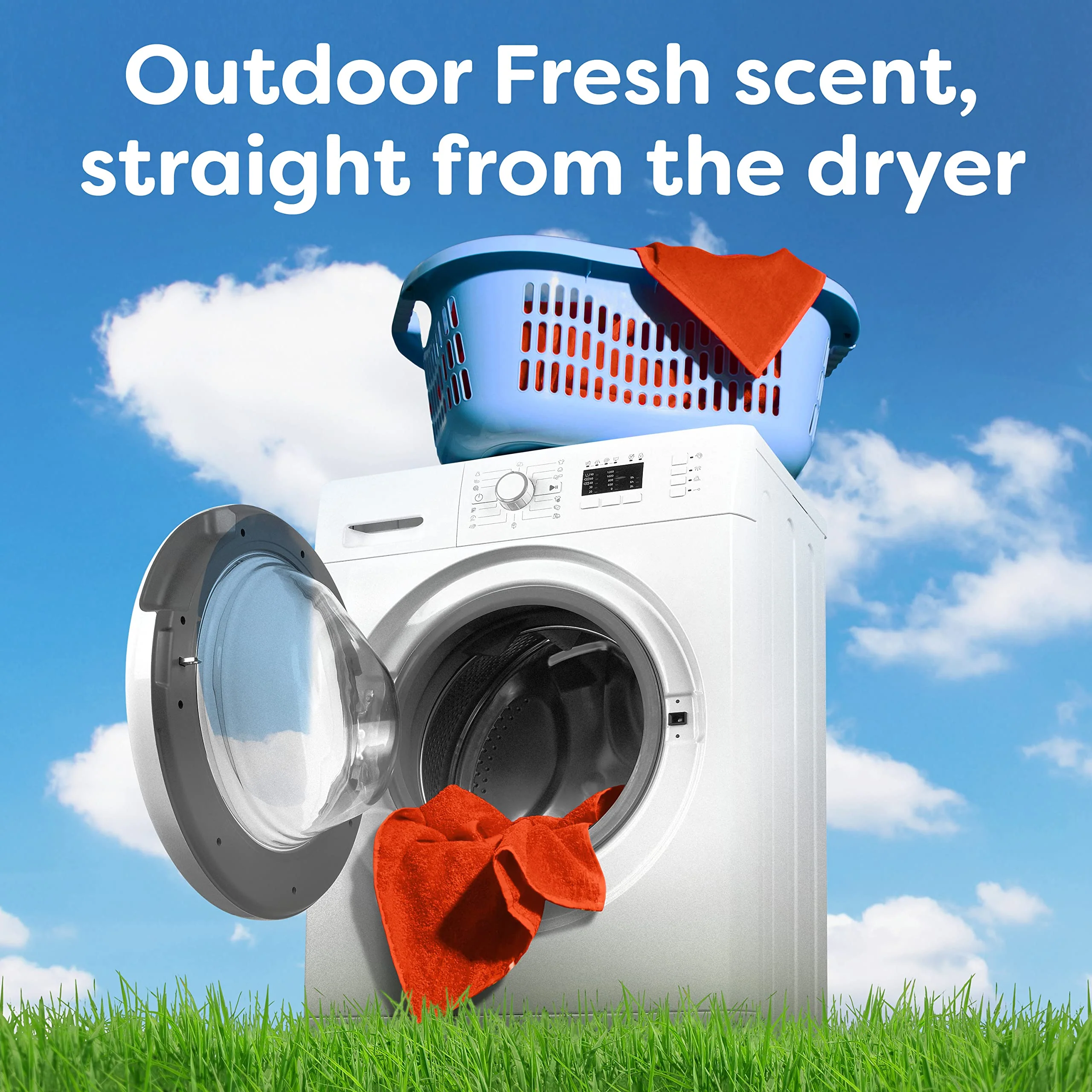 Bounce Fabric Softener Sheets, Outdoor Fresh Scent, 240 Count - Image 4