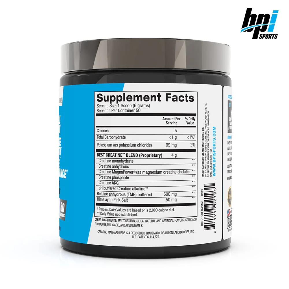 BPI Sports Best Creatine - Includes 6 Advanced Forms of Creatine - Supports Muscle Building and Post-Workout Recovery - Watermelon Cooler, 50 Servings (Pack of 2) - Image 2