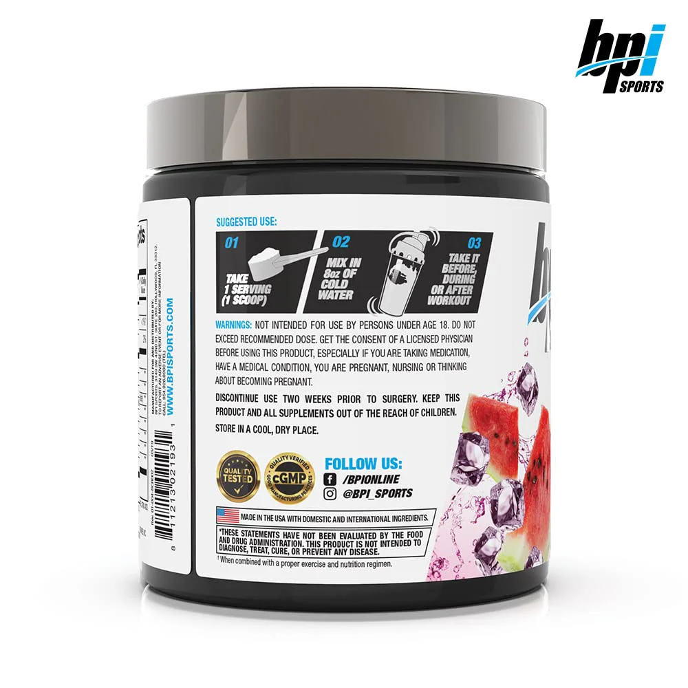 BPI Sports Best Creatine - Includes 6 Advanced Forms of Creatine - Supports Muscle Building and Post-Workout Recovery - Watermelon Cooler, 50 Servings (Pack of 2) - Image 5