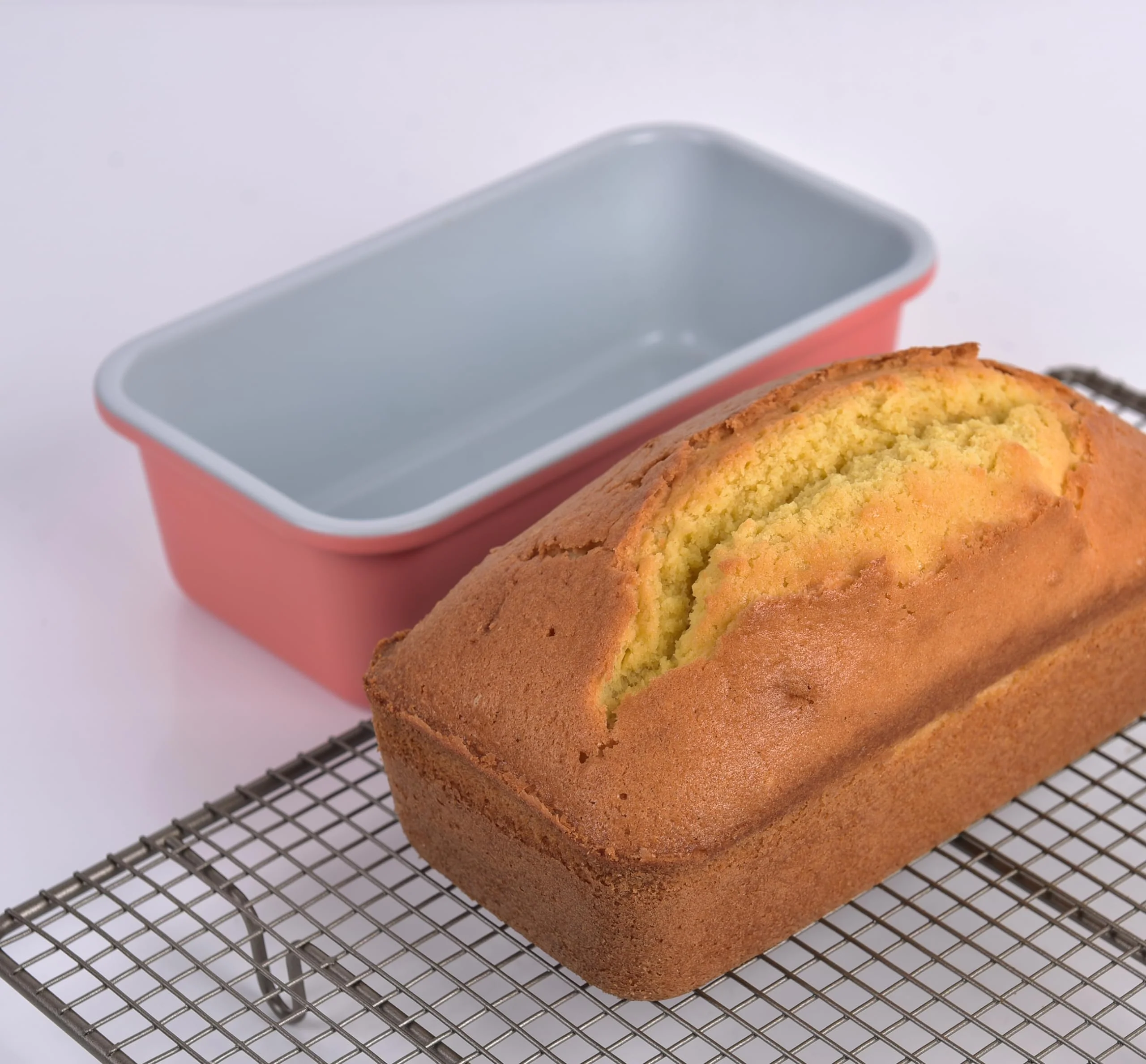 Bread Loaf Pans for Home Baking Carbon Steel 1lb meatloaf Tin, Perracotta 9x5 inch Non Stick banana bread cake baking Mold - Image 3