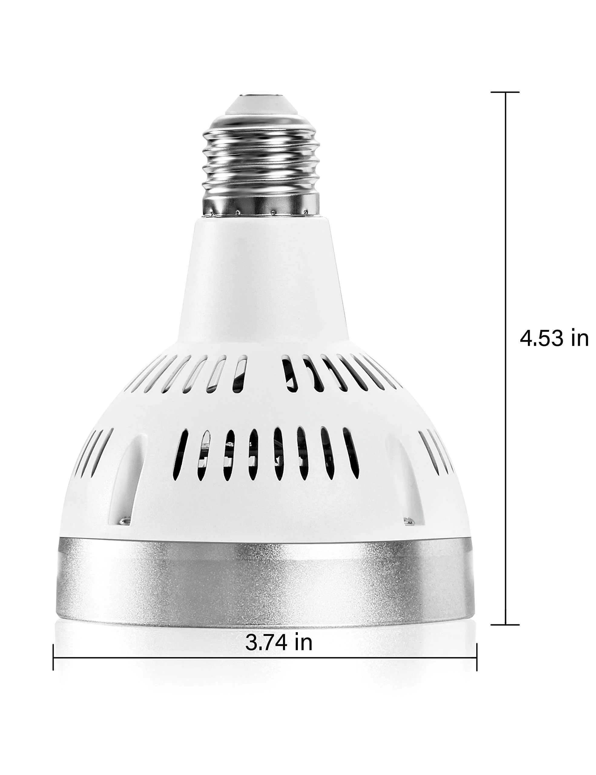 Bright Led Pool Light Bulb,120V 65W with 6000LM E27/E26 Base Pool Light Bulb Daylight White 6000K Swimming Pool Replacement for Most Pentair Hayward Light Fixtures - Image 3