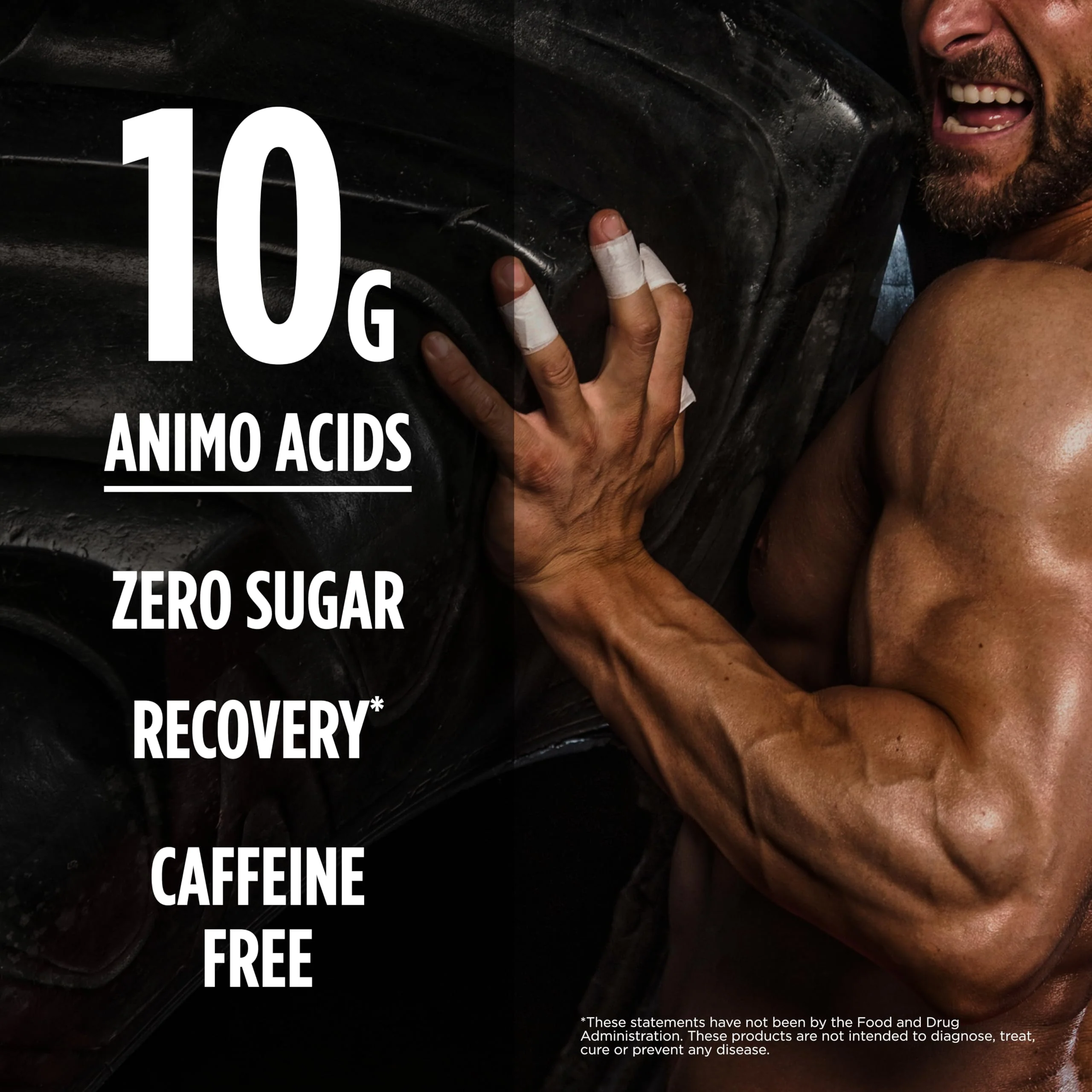 BSN Amino X Muscle Recovery & Endurance Powder with BCAAs, 10 Grams of Amino Acids, Keto Friendly, Caffeine-Free, Support Endurance, Zero Sugar, Blue Raz, 30 servings, 15.34 Ounce (Packaging May Vary) - Image 4