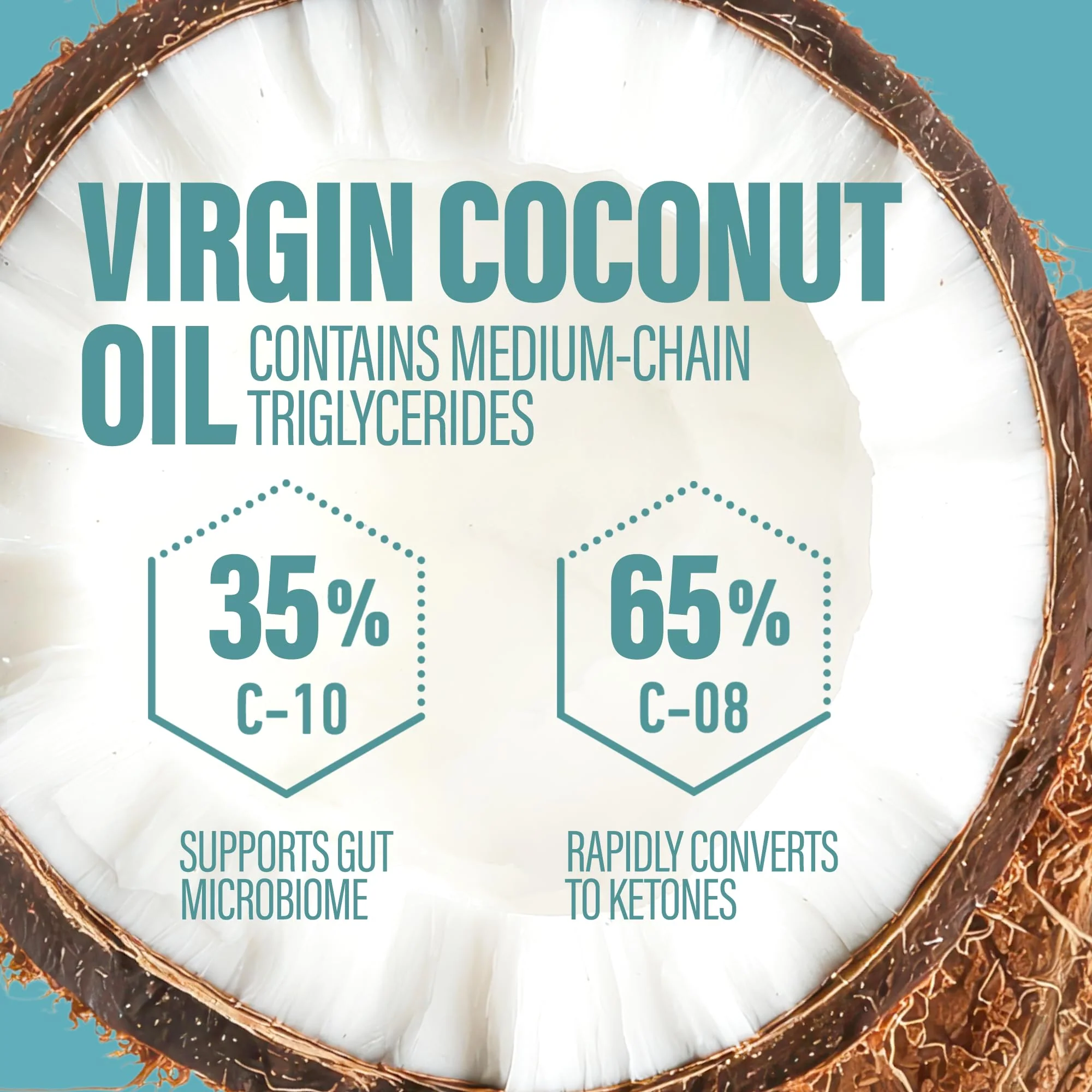 BUBS Naturals MCT Oil Powder Packets - Medium Chain Triglycerides - Keto Vegan & Paleo Friendly - Healthy Coconut Fats + Low Carb - Dairy-Free Energy Source - includes 14 Travel Packets - Image 5