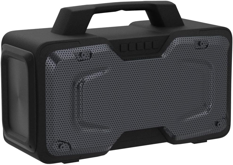 BUGANI Bluetooth Speaker, 80W Powerful Portable Wireless Speakers IPX7 Waterproof Speaker, Outdoor Loud Speakers with Handle 24H Playtime, Support Microphone AUX USB Suitable for Party, Pool, Black - Image 7