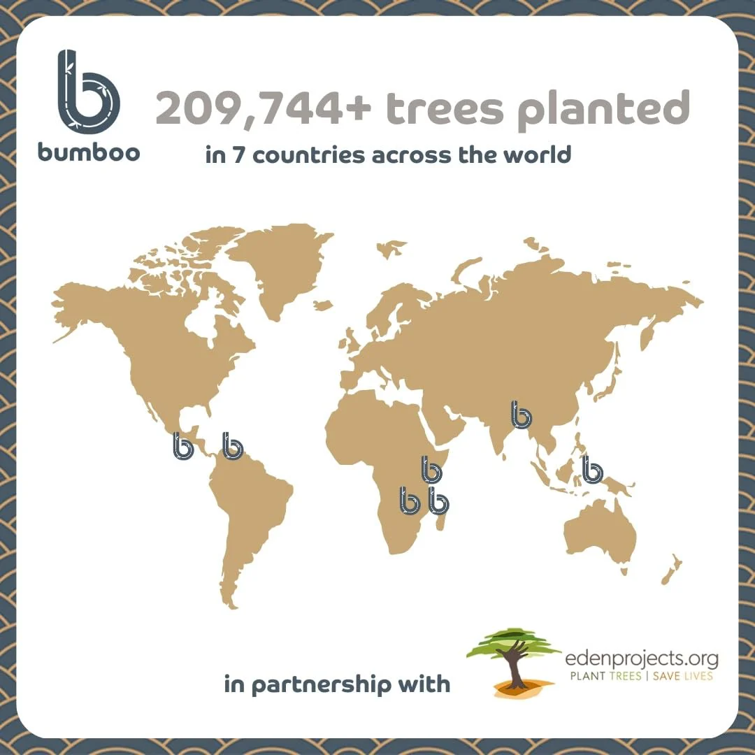Bumboo Bamboo Toilet Roll 24 Pack | Unbleached Toilet Paper 3 ply, 300 Sheets | Eco Toilet Rolls | Plastic-Free, Soft, Strong & Sustainable Toilet Tissue, Beige - Image 3