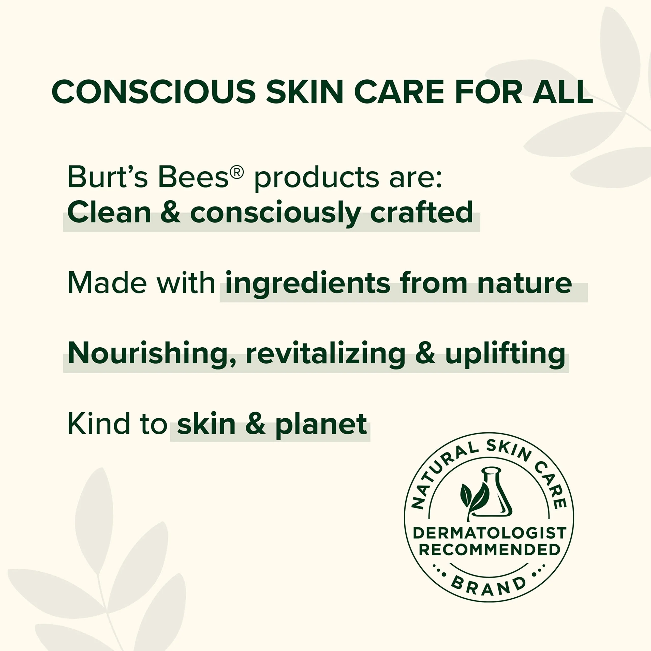 Burt's Bees Hand Cream for Dry Cracked Hands, Ultimate Care, Moisturizing Lotion Made with Baobab Oil, Watermelon Seed Oil and Natural Ingredients, 3.2 oz. - Image 7