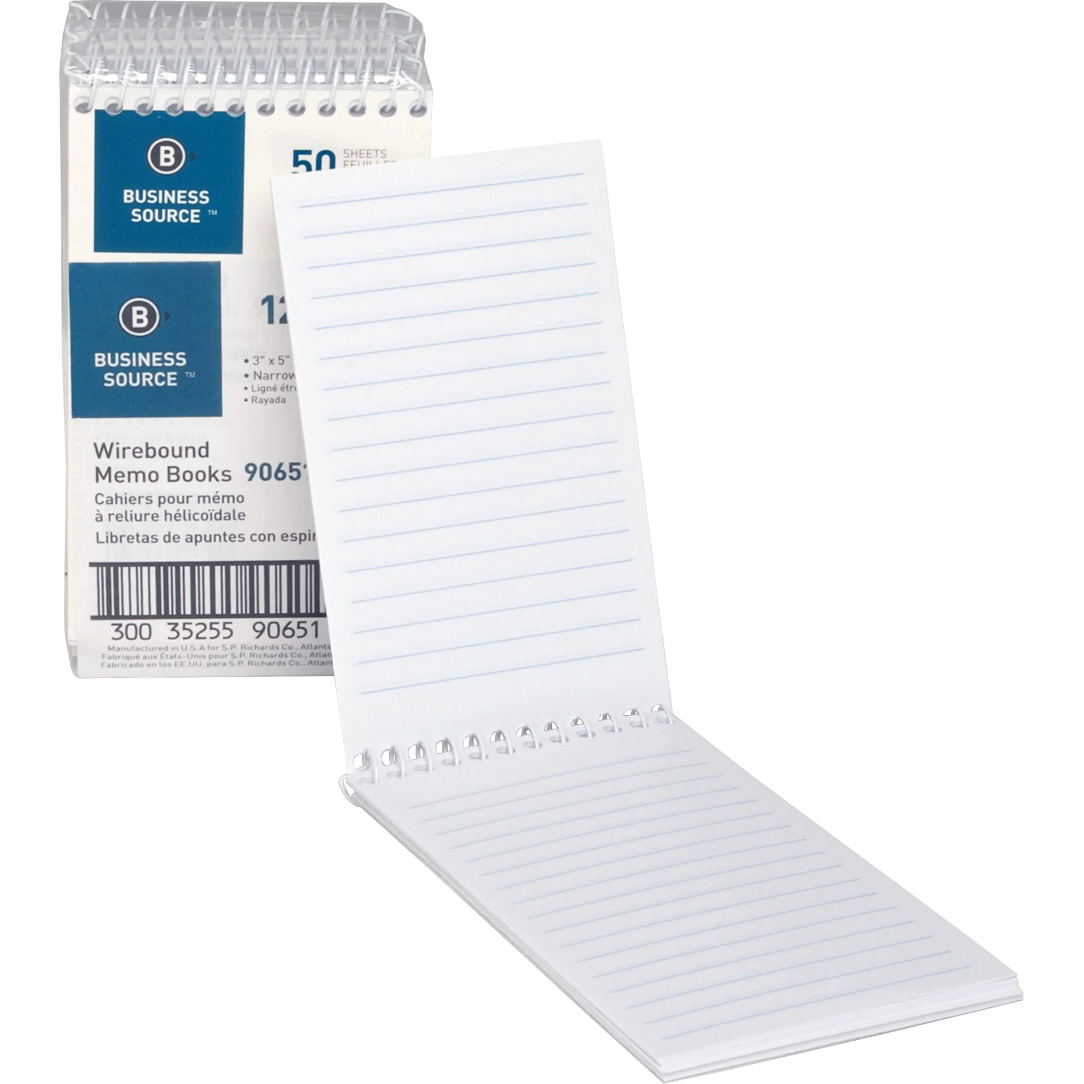 Business Source Wirebound Memo Books - Image 3