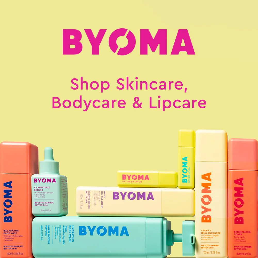 BYOMA So Bright Set - Barrier Repair Skincare Set for Brighter Skin - Creamy Jelly Cleanser, Brightening Face Serum & Ceramide Face Moisturizer - Alcohol Free Skin Care - 30ml, 15ml, 15ml - Image 2