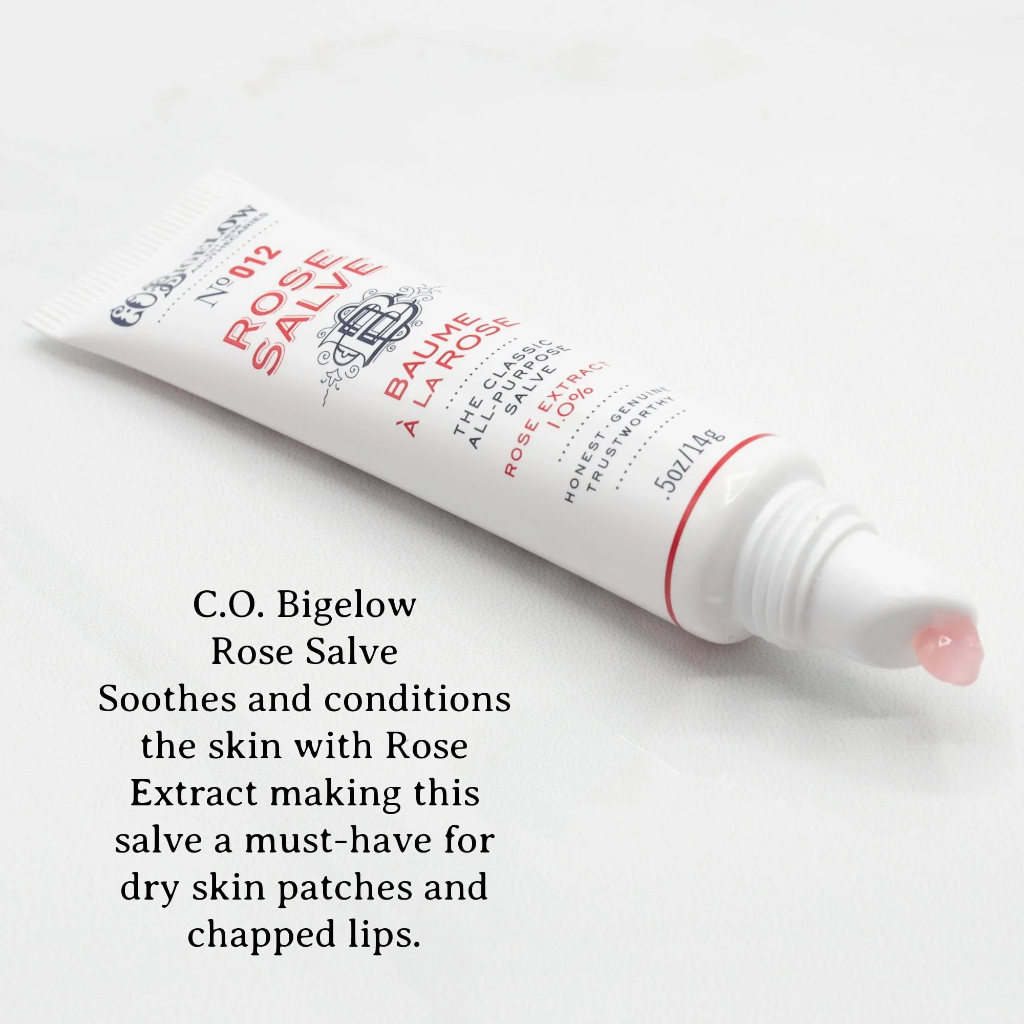 C.O. Bigelow Rose Salve Tubes, Pack of 3 Lip Balm Tubes, All Purpose Salve for Lips, Cuticles, Hands & Dry Skin, Lip Balm Set, 0.5 oz - Image 9