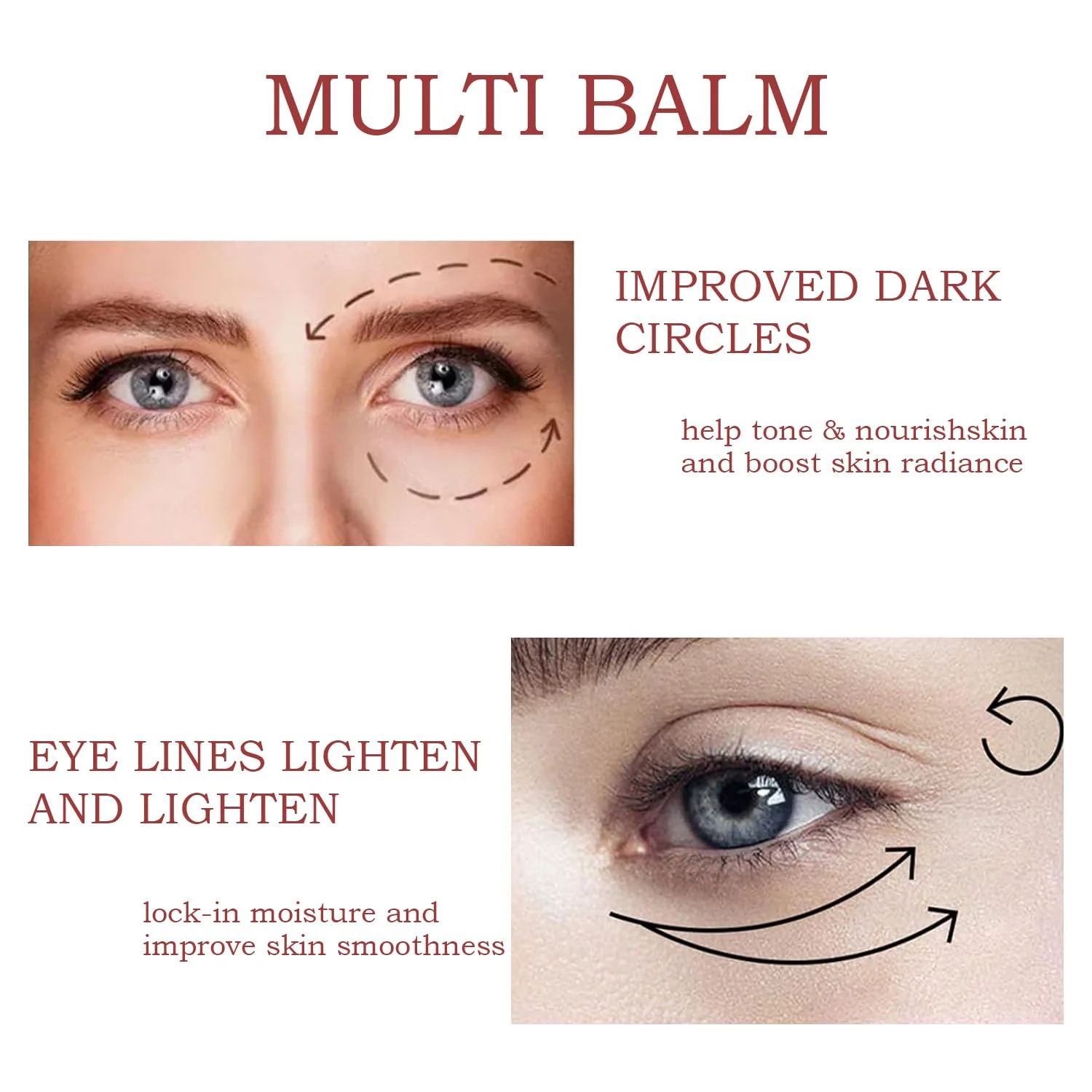 calcium multi balm, Calcium Volume Multi Balm, Wrinkle Core Stick, Collagen Moisturing Stick, Hydrating, Almond & Vitamin E for Lip Balm Eye Cream Neck. 3pcs - Image 6