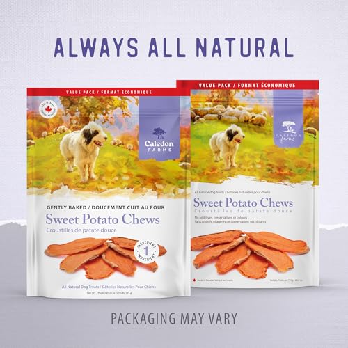 Caledon Farms Value Pack Sweet Potato Chews Dog Treats 28oz/795G - Image 2