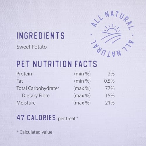 Caledon Farms Value Pack Sweet Potato Chews Dog Treats 28oz/795G - Image 5