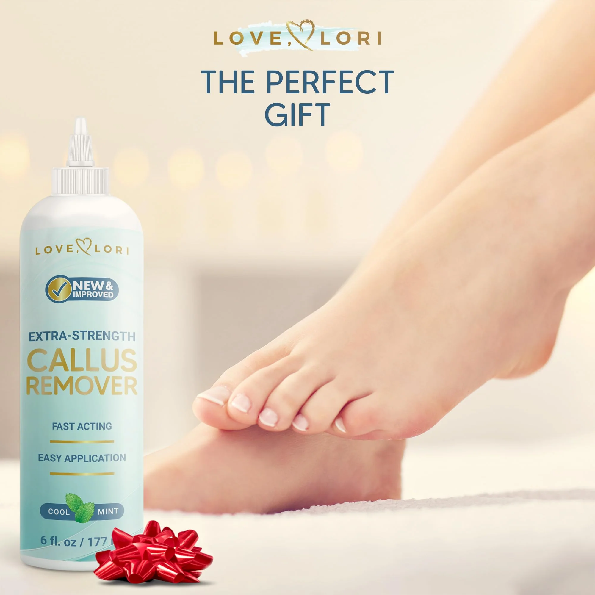 Callus Remover for Feet (Extra Strength) Foot Callus Remover Gel - Pedicure Tools for Feet Scrubber – Foot Care Spa Essentials, 6oz - Image 6