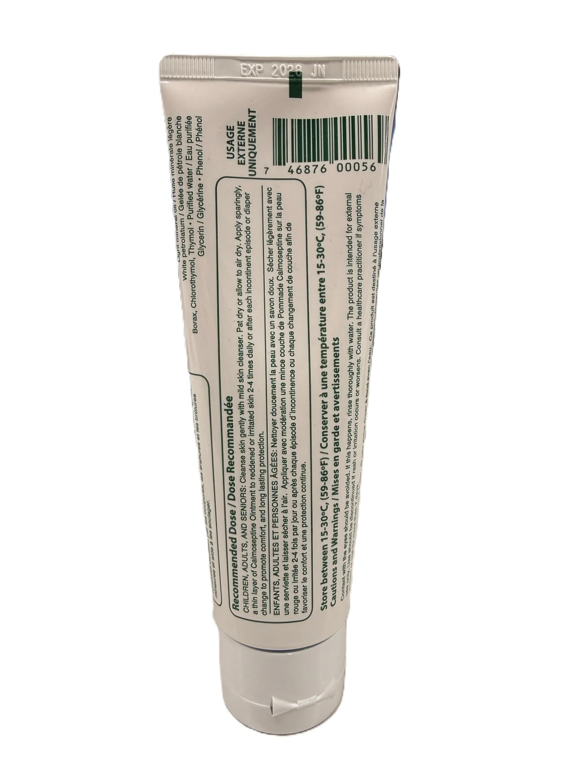 Calmoseptine Ointment by Calmoseptine for Skin irritations, Diaper Rash, Heat Rash, Insect Bites, and as a Moisture Barrier for Conditions Involving Broken Skin or rashes, 1 Count - Image 2