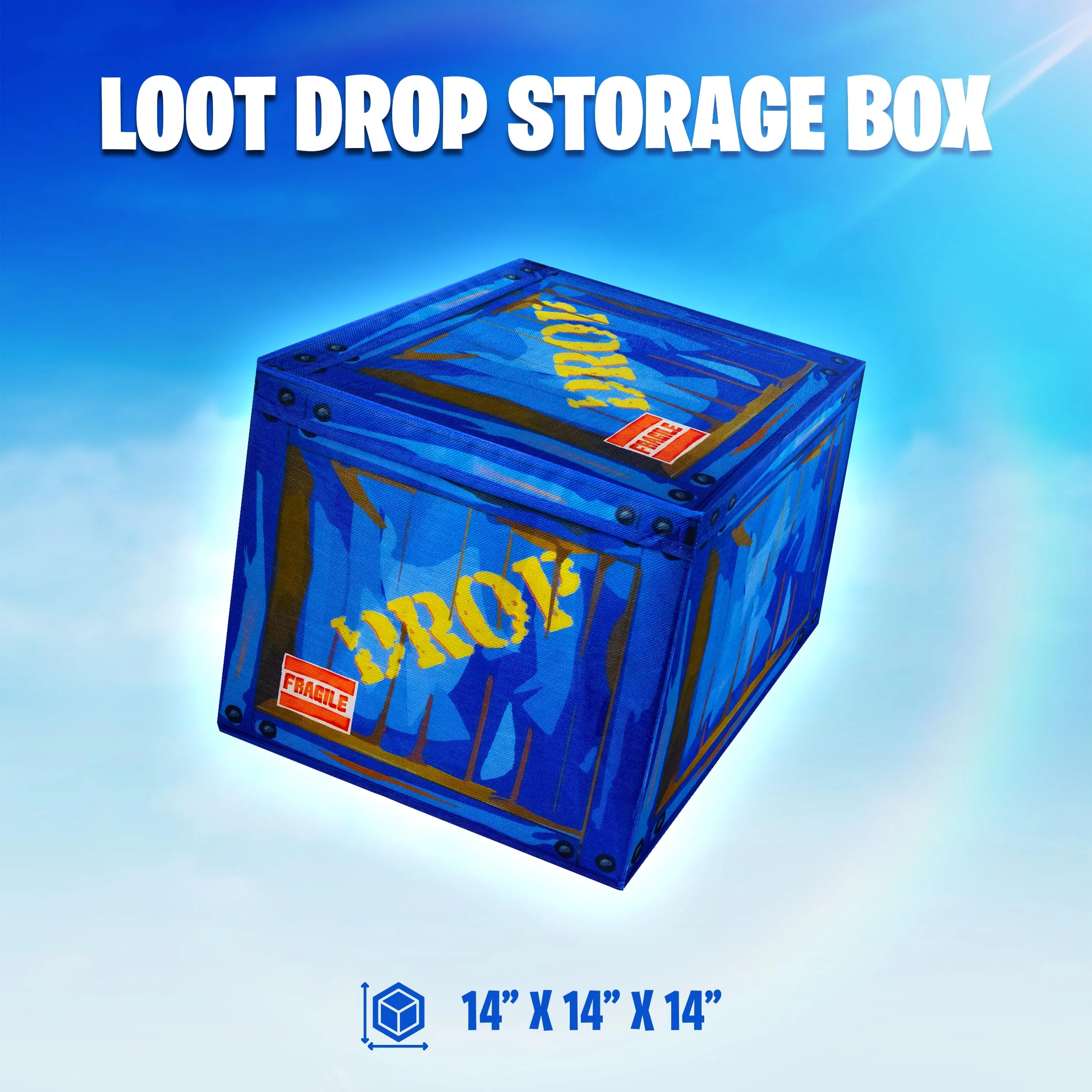 CampLiner Loot Drop box storage box fabric construction great for parties and long term storage of gaming gear. - Image 4