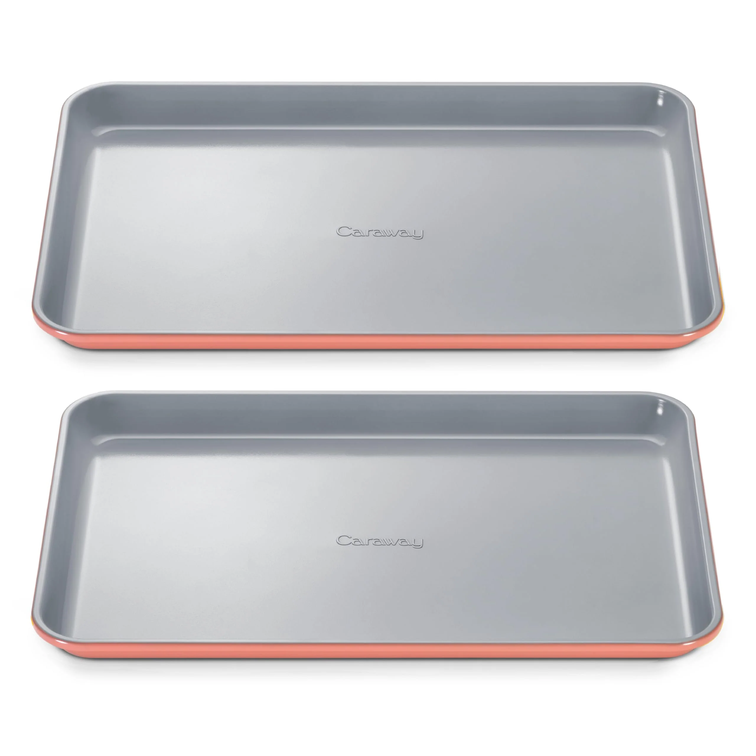 Caraway Non-Stick Ceramic Medium Baking Sheet - Naturally Slick Ceramic Coating - Non-Toxic, PTFE & PFOA Free - Perfect for Baking, Roasting, and More - Medium (15" x 10") - Perracotta