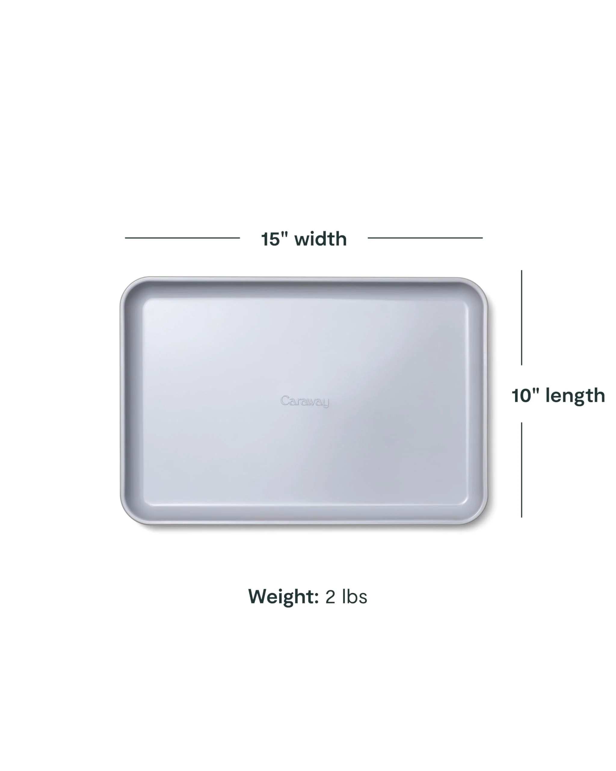Caraway Non-Stick Ceramic Medium Baking Sheet - Naturally Slick Ceramic Coating - Non-Toxic, PTFE & PFOA Free - Perfect for Baking, Roasting, and More - Medium (15" x 10") - Sage - Image 7