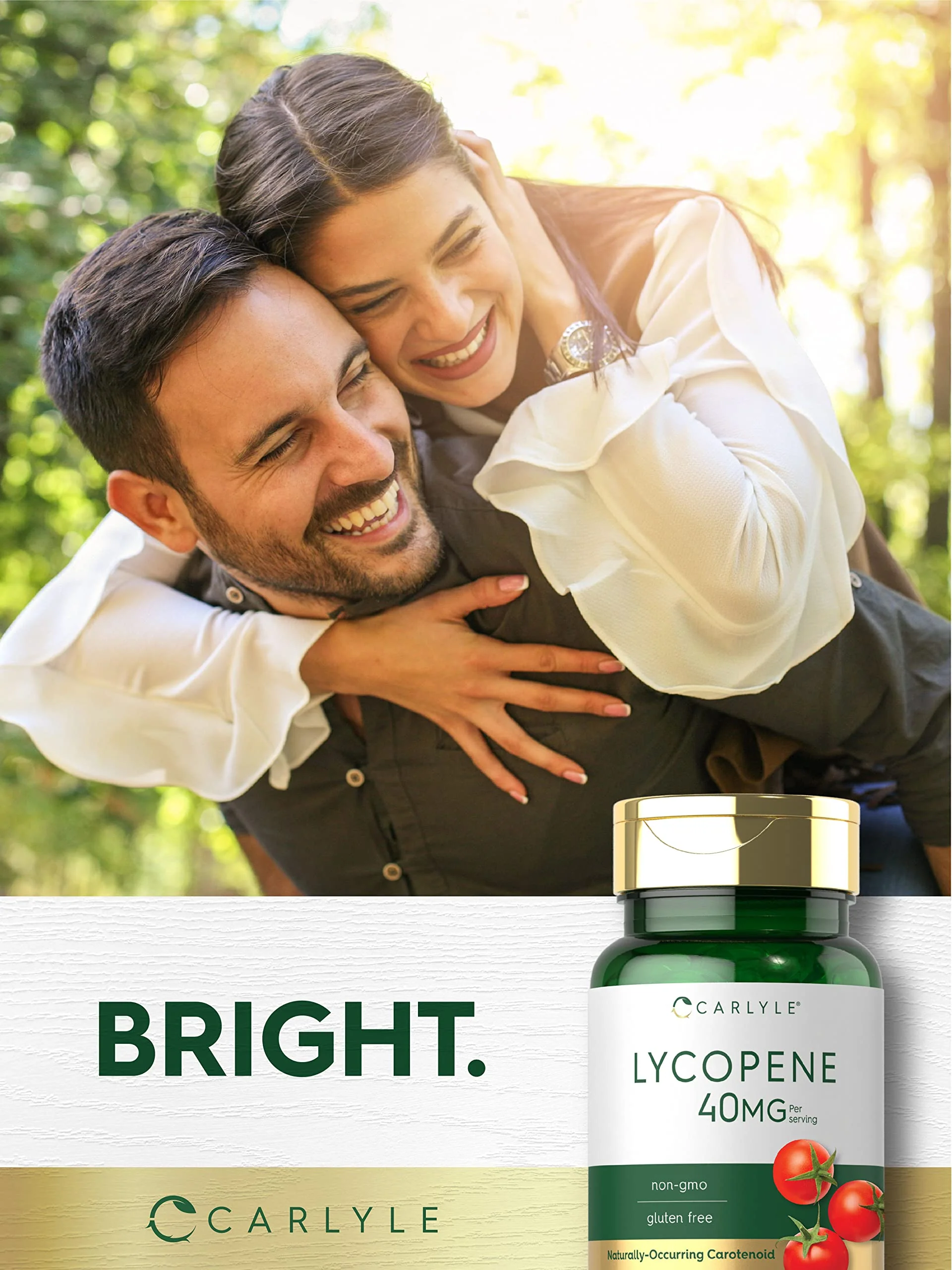 Carlyle Lycopene 40mg | 120 Softgels | Naturally-Occurring Carotenoid | Non-GMO & Gluten Free Supplement - Image 3