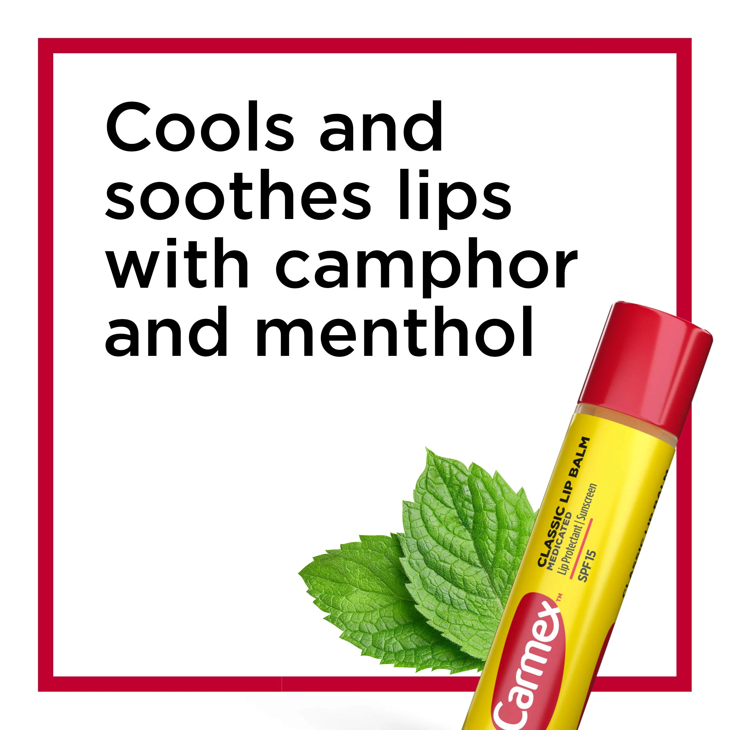 Carmex Classic Medicated Lip Balm Sticks, Lip Moisturizer for Chapped Lips, 12 Count (4 Packs of 3) - Image 8