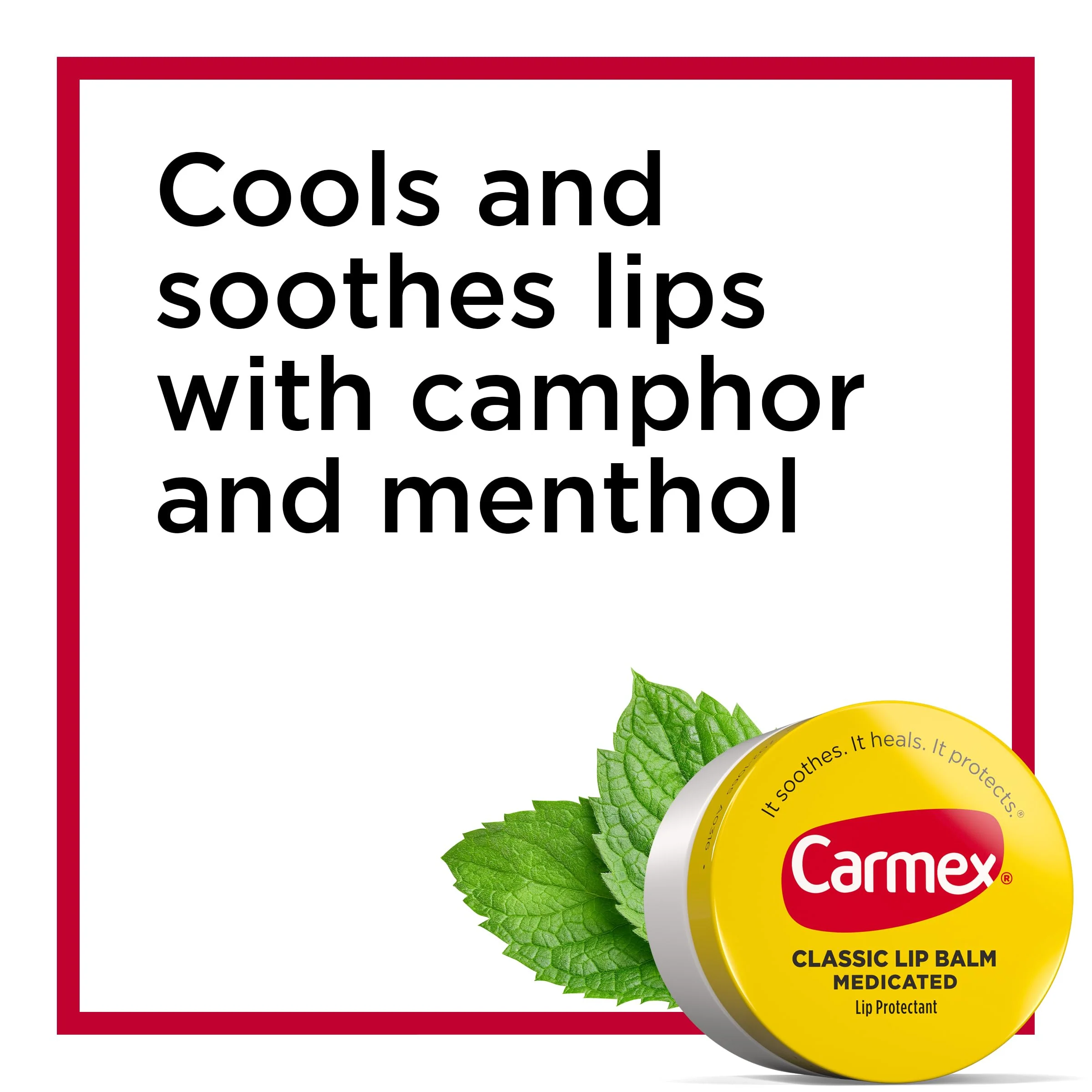 Carmex Medicated Lip Balm Jar, Lip Moisturizer for Dry, Chapped Lips, 0.25 OZ - (4 Packs of 3) - Image 8