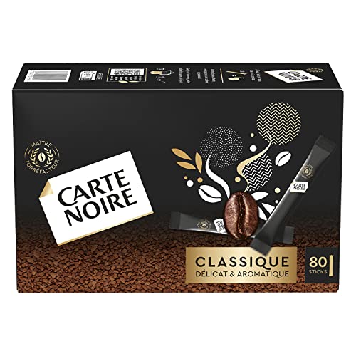 Carte Noire Instant Coffee Sticks from France Large 80 Stick Pack - Image 6