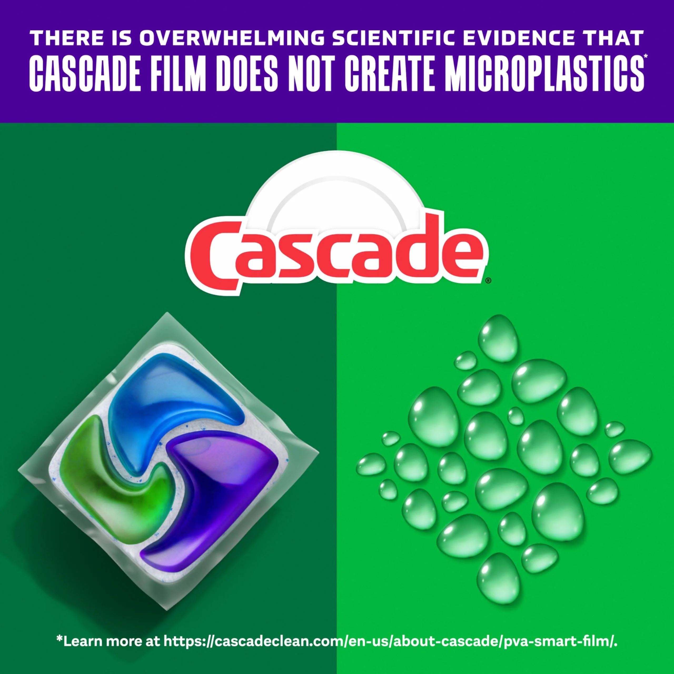 Cascade Platinum Plus Dishwasher Pods, Dish Detergent Soap, Clean Scent, 62 Count - Image 5
