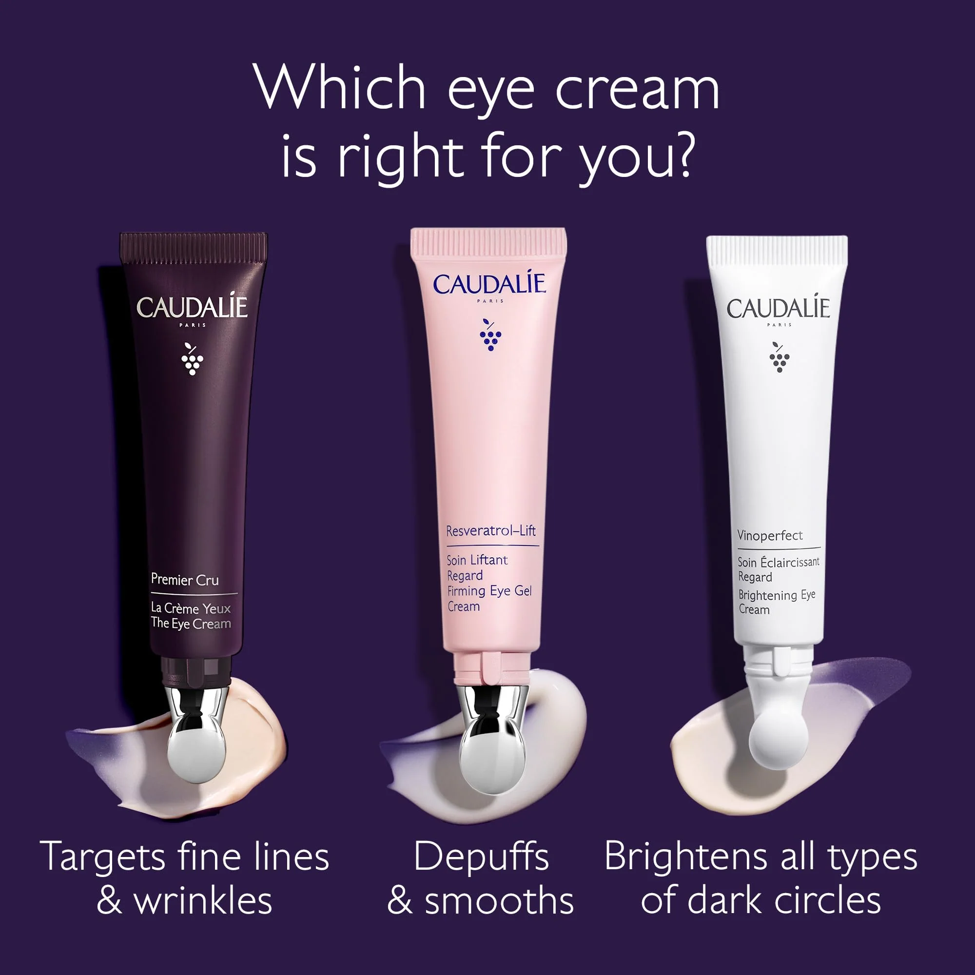 Caudalie Premier Cru Anti-Aging Eye Cream for Fine Lines and Wrinkles - 15 mL - Image 5