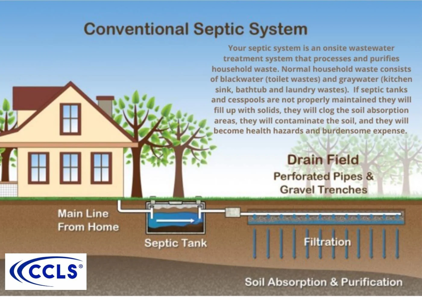ccls Septic Tank and Cesspool Treatment Additive/Organic Enzyme Producing Bacteria/Non-toxic/Non-Hazardous/Non-Corrosive (1-Gallon) - Image 2