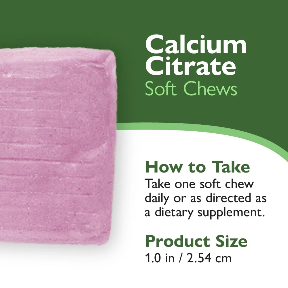Celebrate Vitamins Bariatric 500mg Calcium Citrate Soft Chews with 500 IU Vitamin D3 – Essential for Gastric Bypass Patients & Bone Health - Sugar & Gluten Free, Chocolate (90 Chews) - Image 6